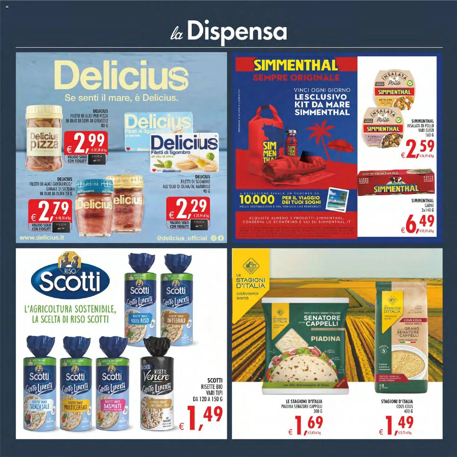 Volantino Decò del 30/06/2026 | Pagina: 25 | Prodotti: Pizza, Riso, Cous cous, Piadina