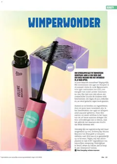 Etos folder - Fris - Voorbeeld van een folder van Etos, geldig van 18.05.2026 | Pagina: 33 | Producten: Mascara, Citrompótló tabletta