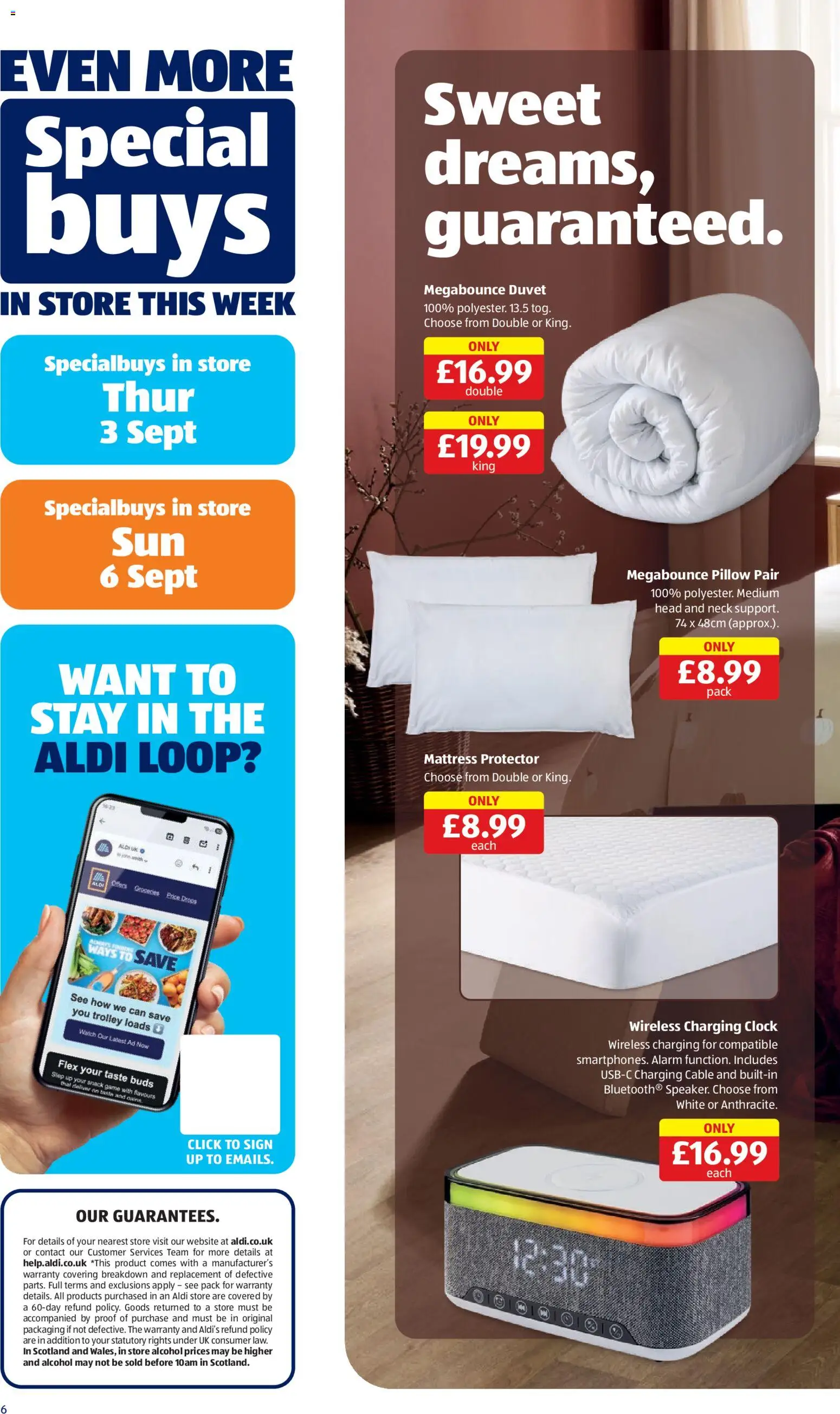 {H1} | Page: 6 | Products: Groceries, Cable, Mattress, Pillow