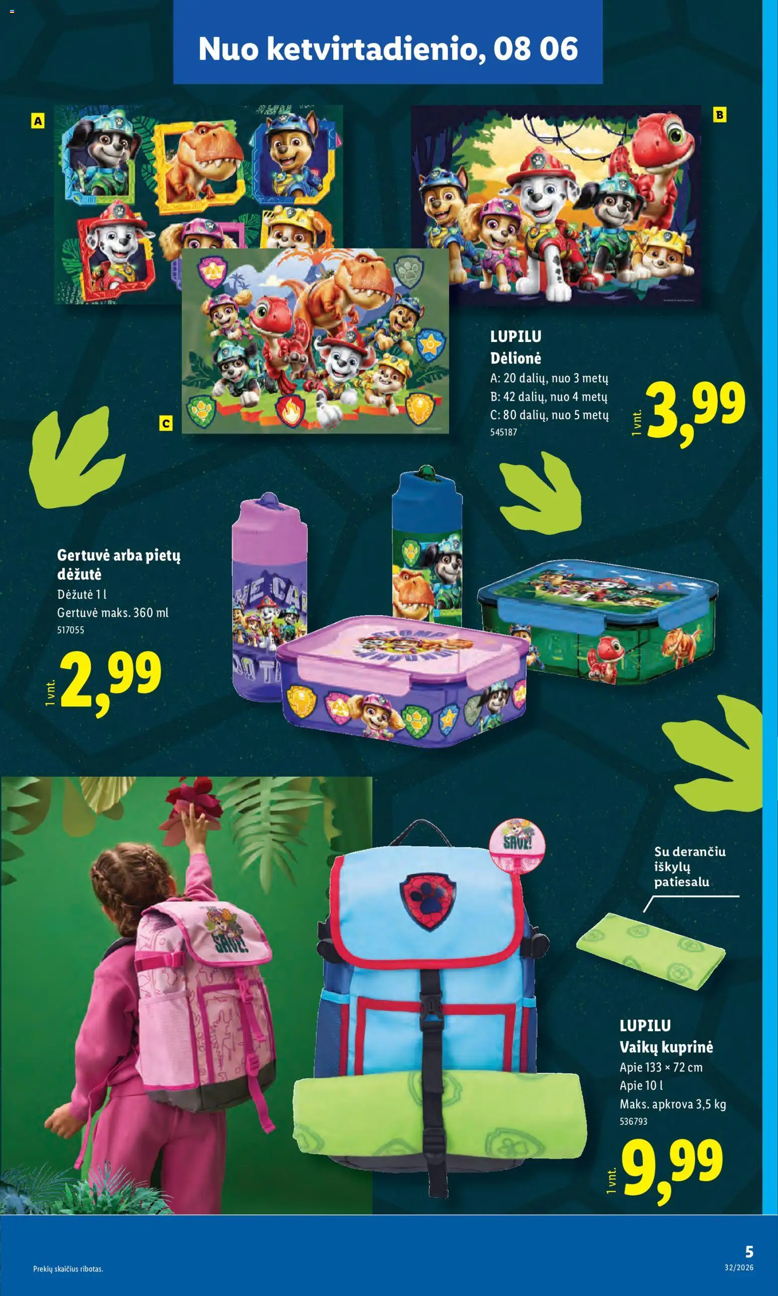 LIDL akcijos nuo 2026.07.20 | Puslapis: 5