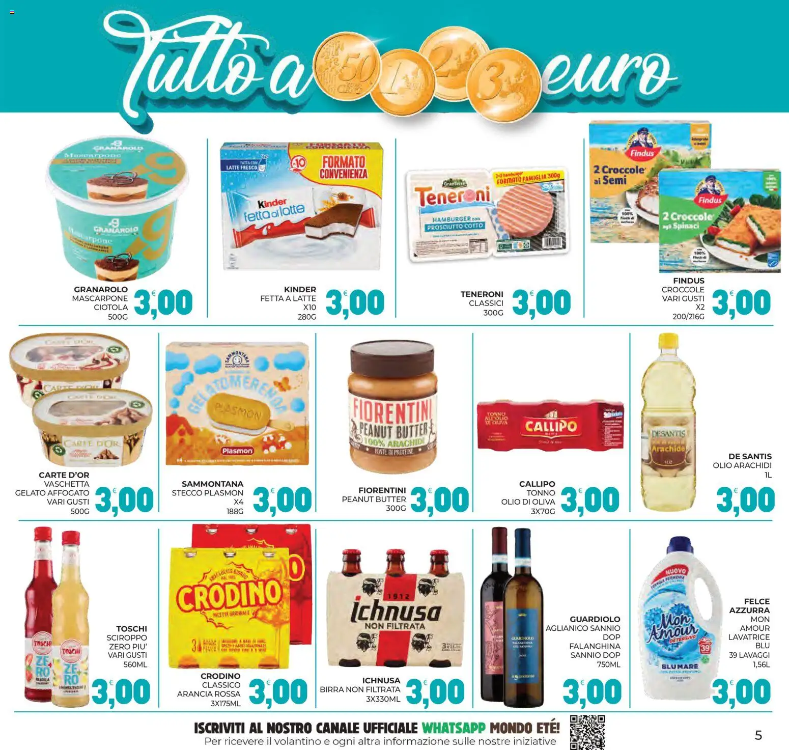 Volantino Eté del 03/07/2026 | Pagina: 5 | Prodotti: Birra, Olio, Arancia, Ciotola