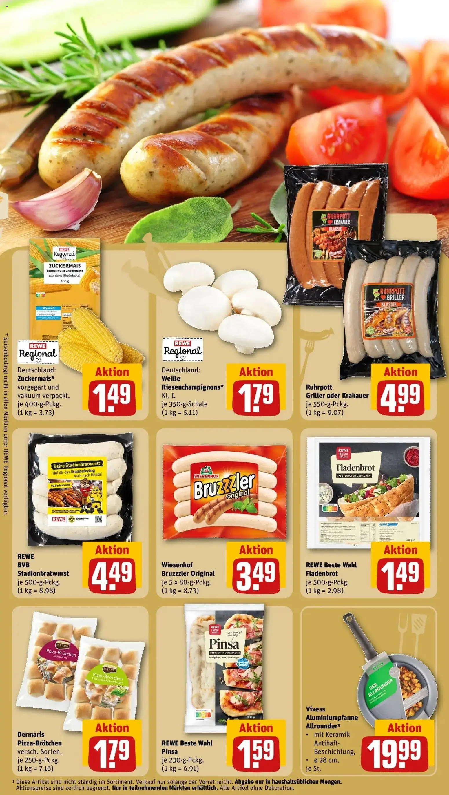 REWE Prospekt ab 07.09.2026 zum Blättern » Angebote | Seite: 17 | Produkte: Rum, Griller