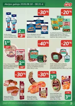 ČIA MARKET leidinys galioja nuo 2026.08.18 | Puslapis: 9