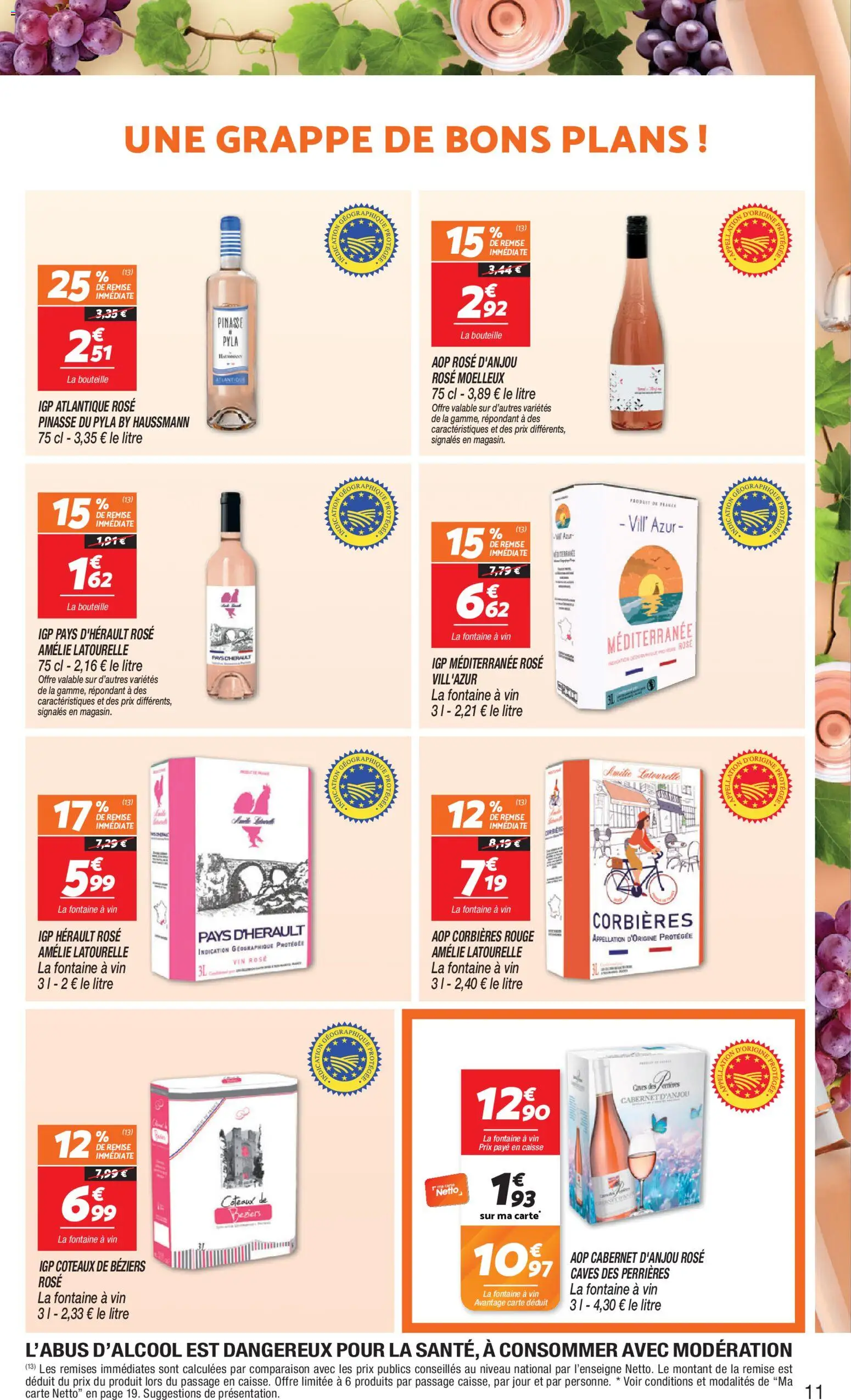 {H1} | Page: 11 | Produits: Vin
