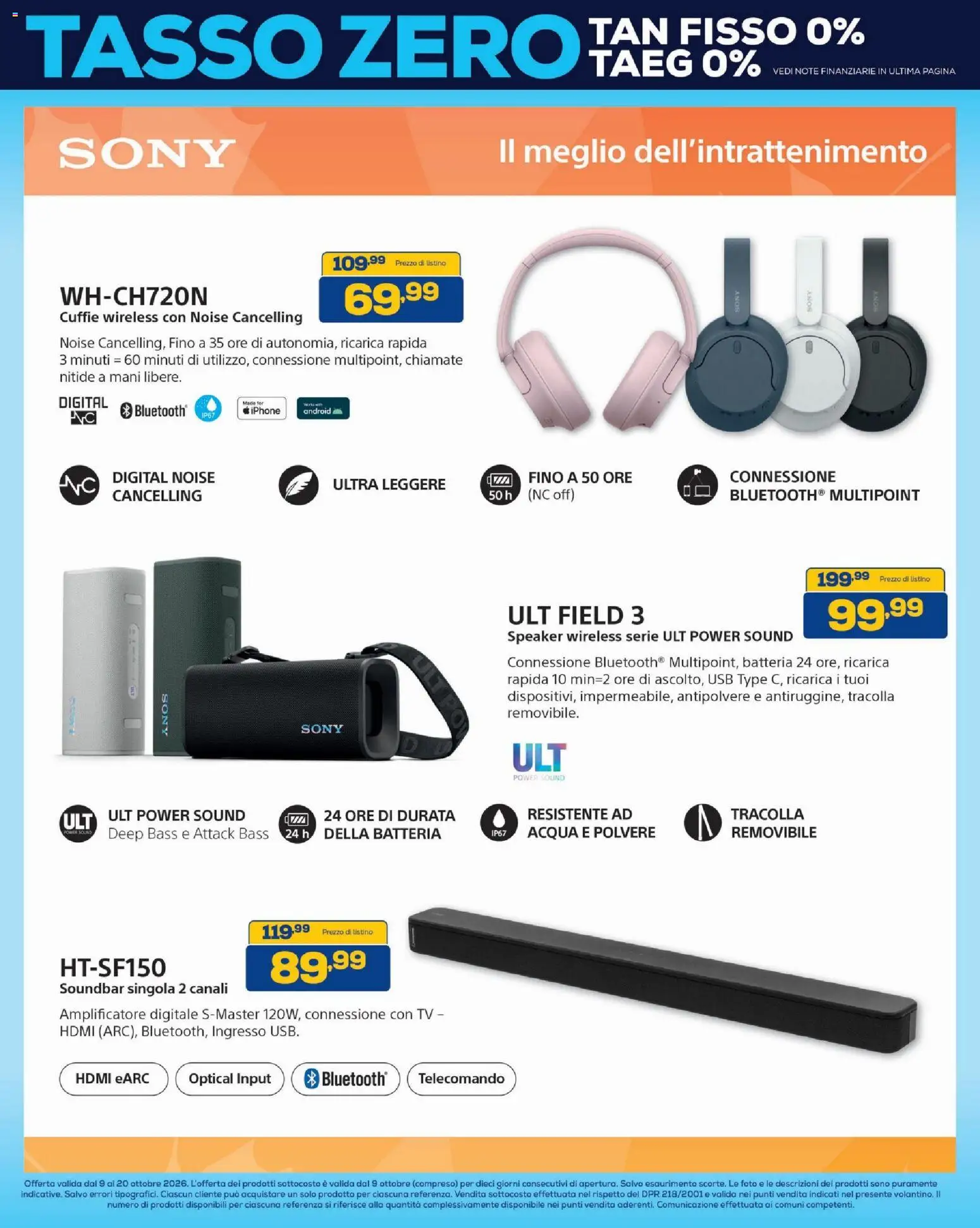 Volantino BRUNO del 09/10/2026 | Pagina: 37 | Prodotti: Iphone, Telecomando, Soundbar, Speaker