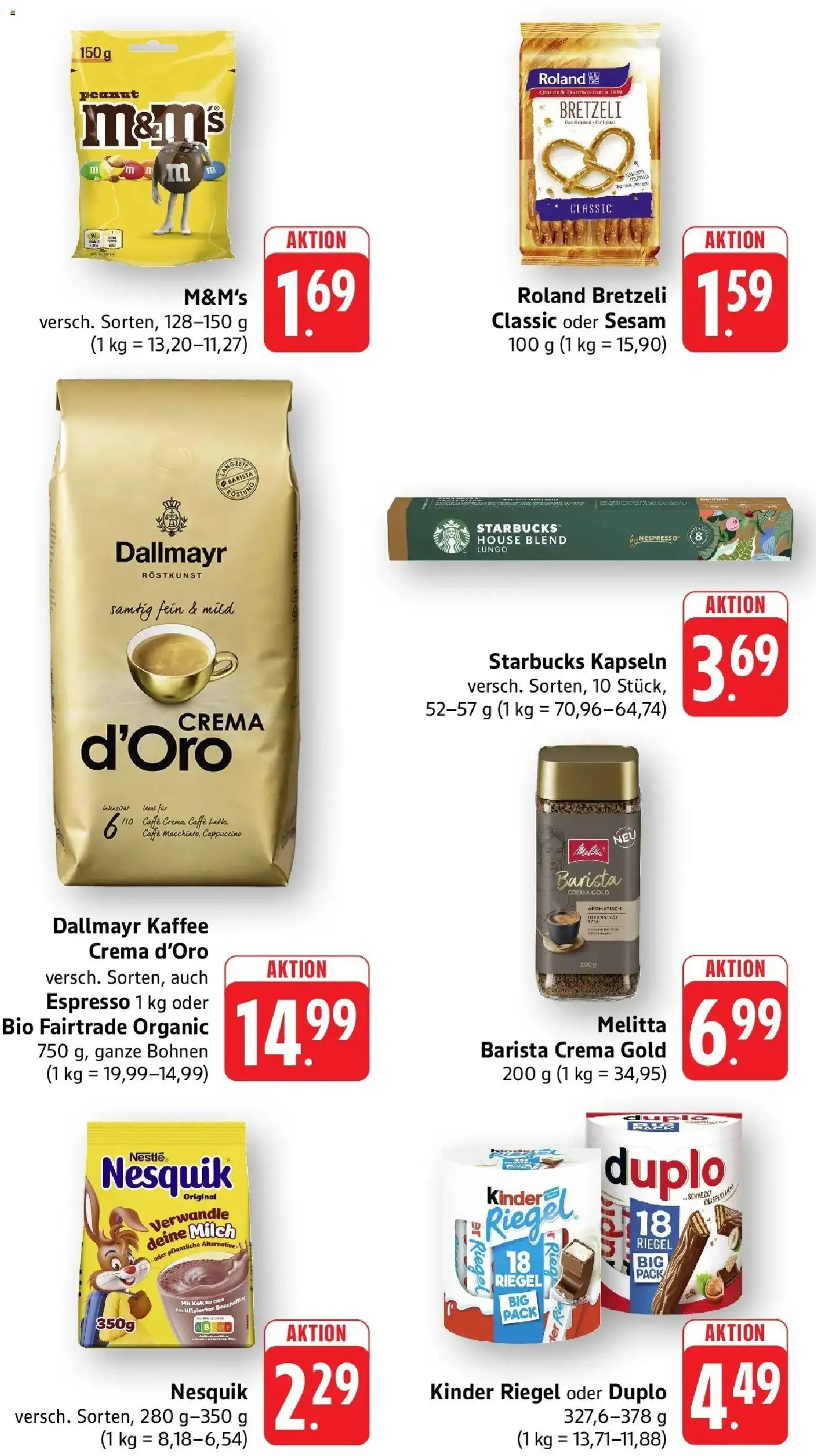 nah & gut Prospekt Neuhofen – gültig ab 08.06.2026 | Seite: 6 | Produkte: Milch, Kaffee, M&M's, Dallmayr