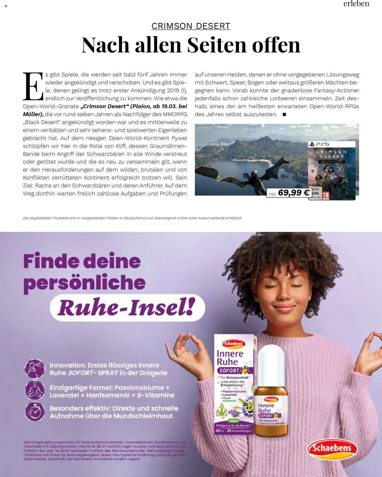 Müller Lifestyle – gültig ab 12.03.2026 | Seite: 63 | Produkte: Lavendel, Video