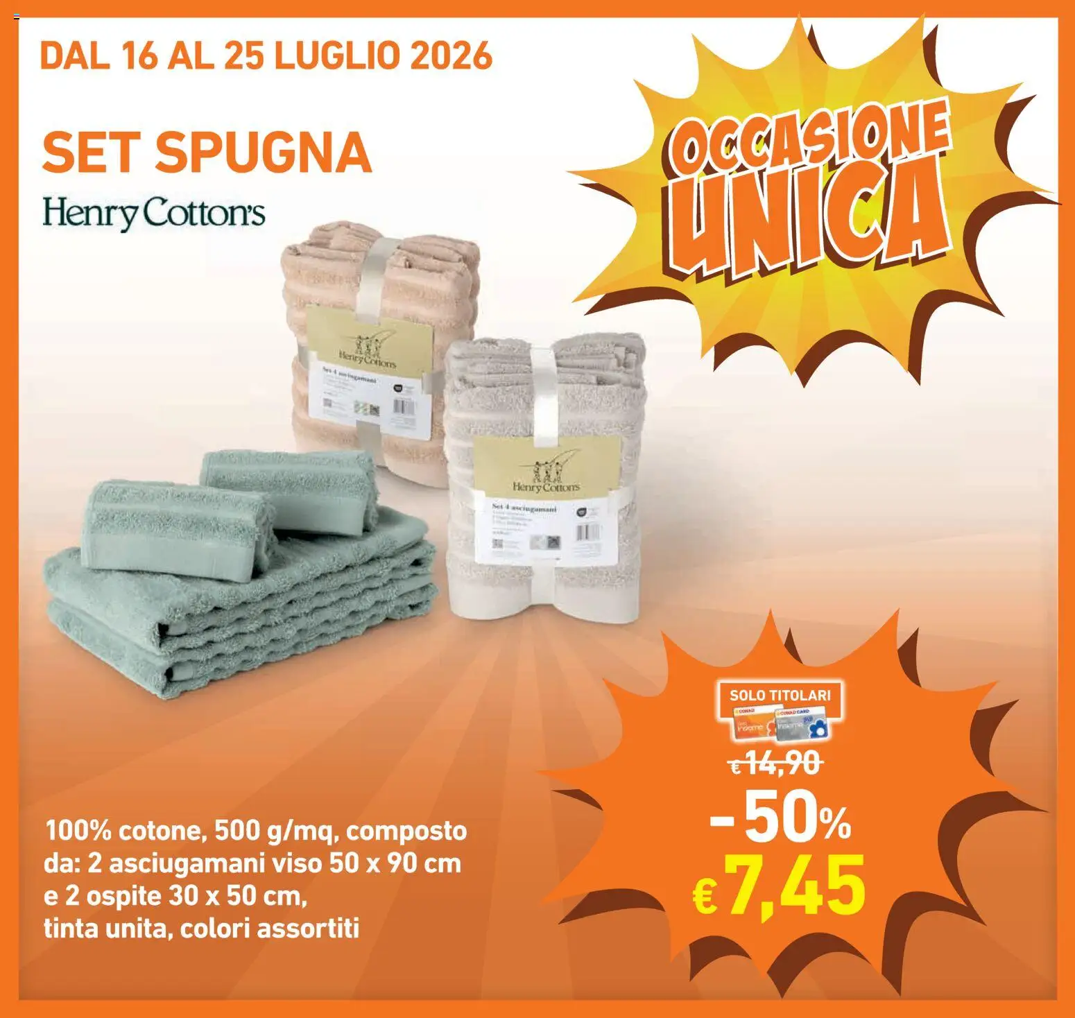 Volantino Conad del 16/07/2026 | Pagina: 23 | Prodotti: Spugna