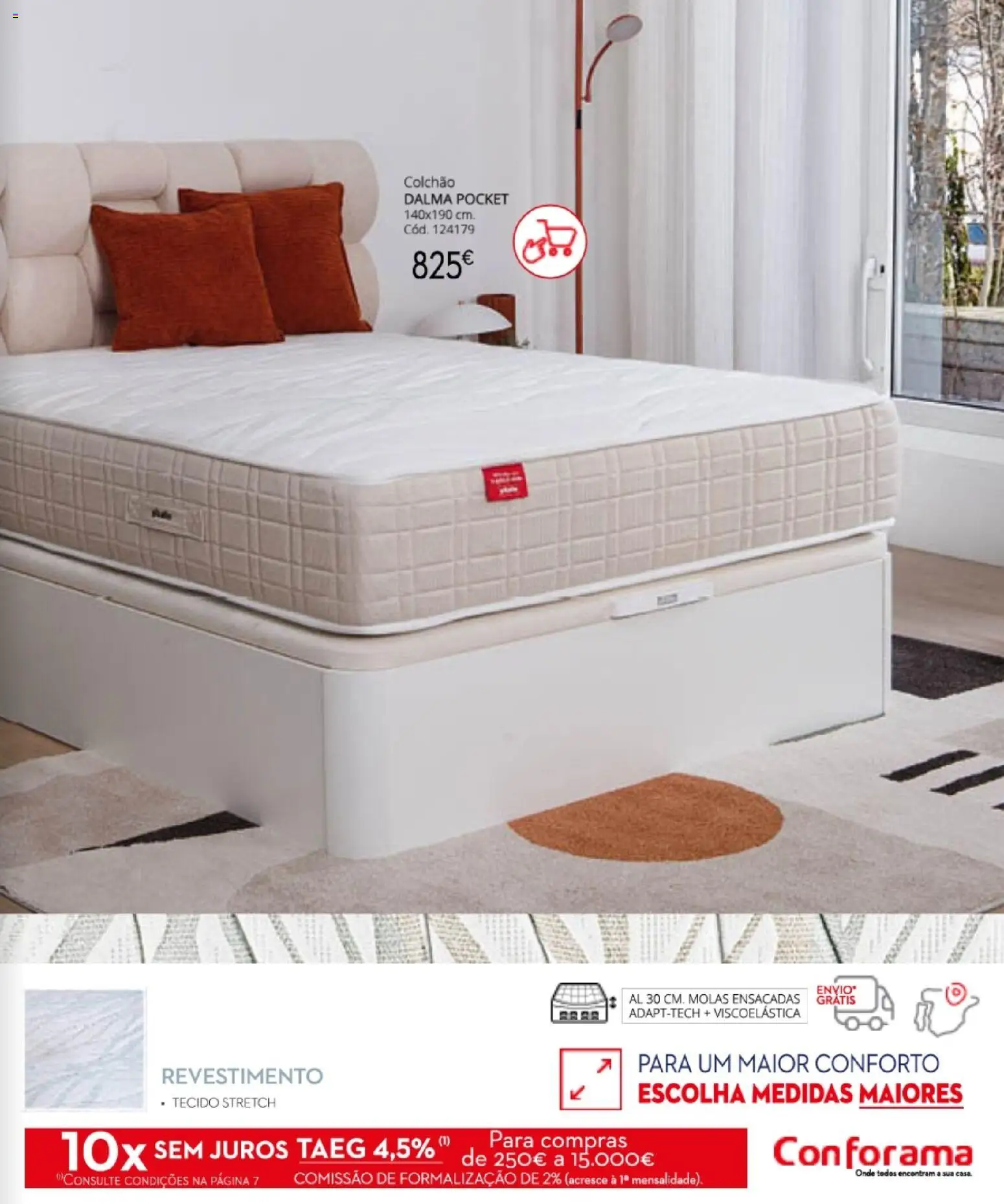 Conforama Camitis │ válido de 06/08/2026 | Página: 17 | Produtos: Colchão