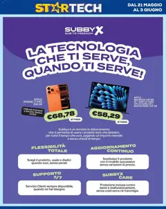 Anteprima del volantino Euronics volantino valido a partire dal 21.05.2026 | Pagina: 8 | Prodotti: Macbook air, Iphone, Pellicola, Macbook