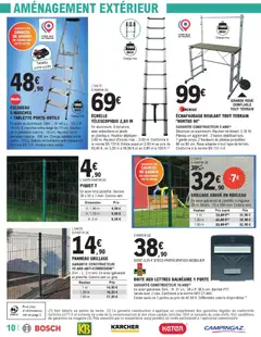 Brico E.Leclerc - Prévisualisation de Brico E.Leclerc catalogue valide à partir de 21.04.2026 | Page: 10 | Produits: Boîte aux lettres, Plateau, Rouleau, Porte