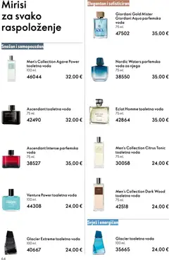 Oriflame Katalog - Pregled kataloga iz trgovine Oriflame, vrijedi od 13.05.2026 | Stranica: 64 | Proizvodi: Voda, Tonic