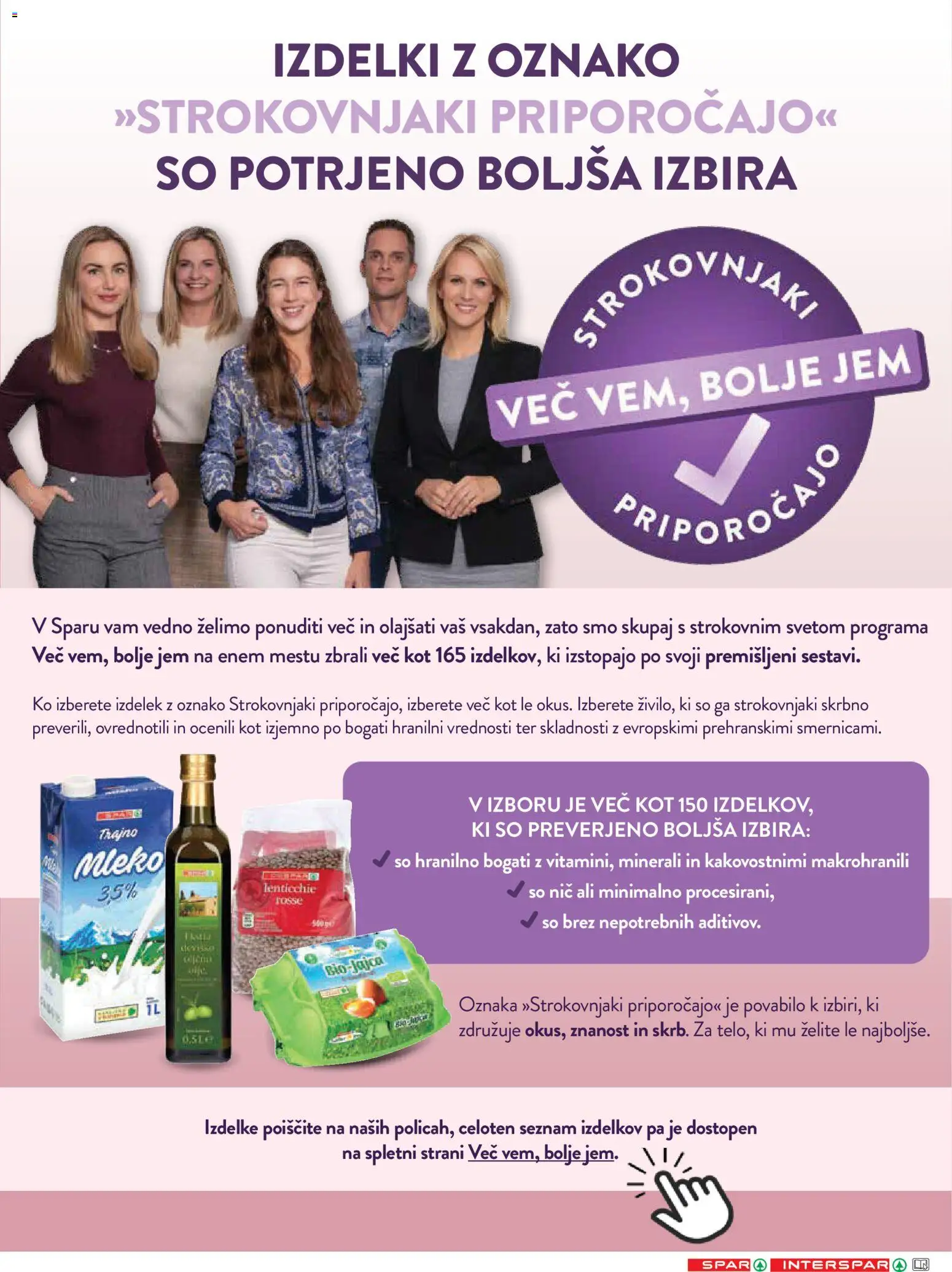 Novi Spar katalog ponudbe – veljaven od 23.09.2026 | Stran: 34 | Izdelki: Mleko
