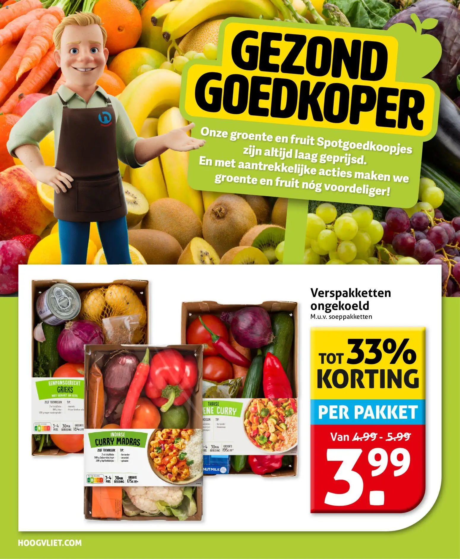 {H1} | Pagina: 2 | Producten: Spinazie, Gehakt, Feta, Fruit