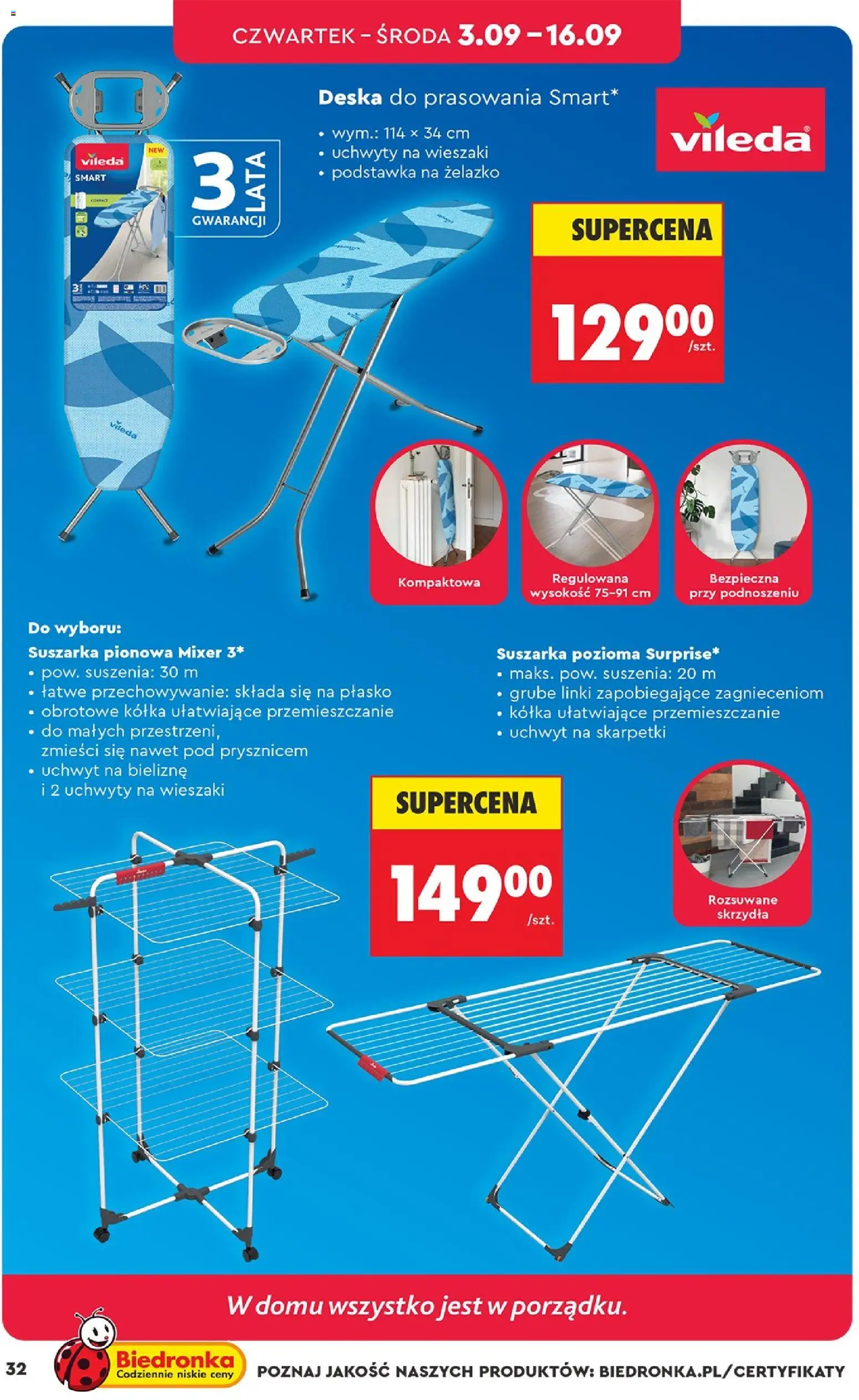 Biedronka gazetka - Hity i inspiracje od 31.08.2026 | Strona: 32