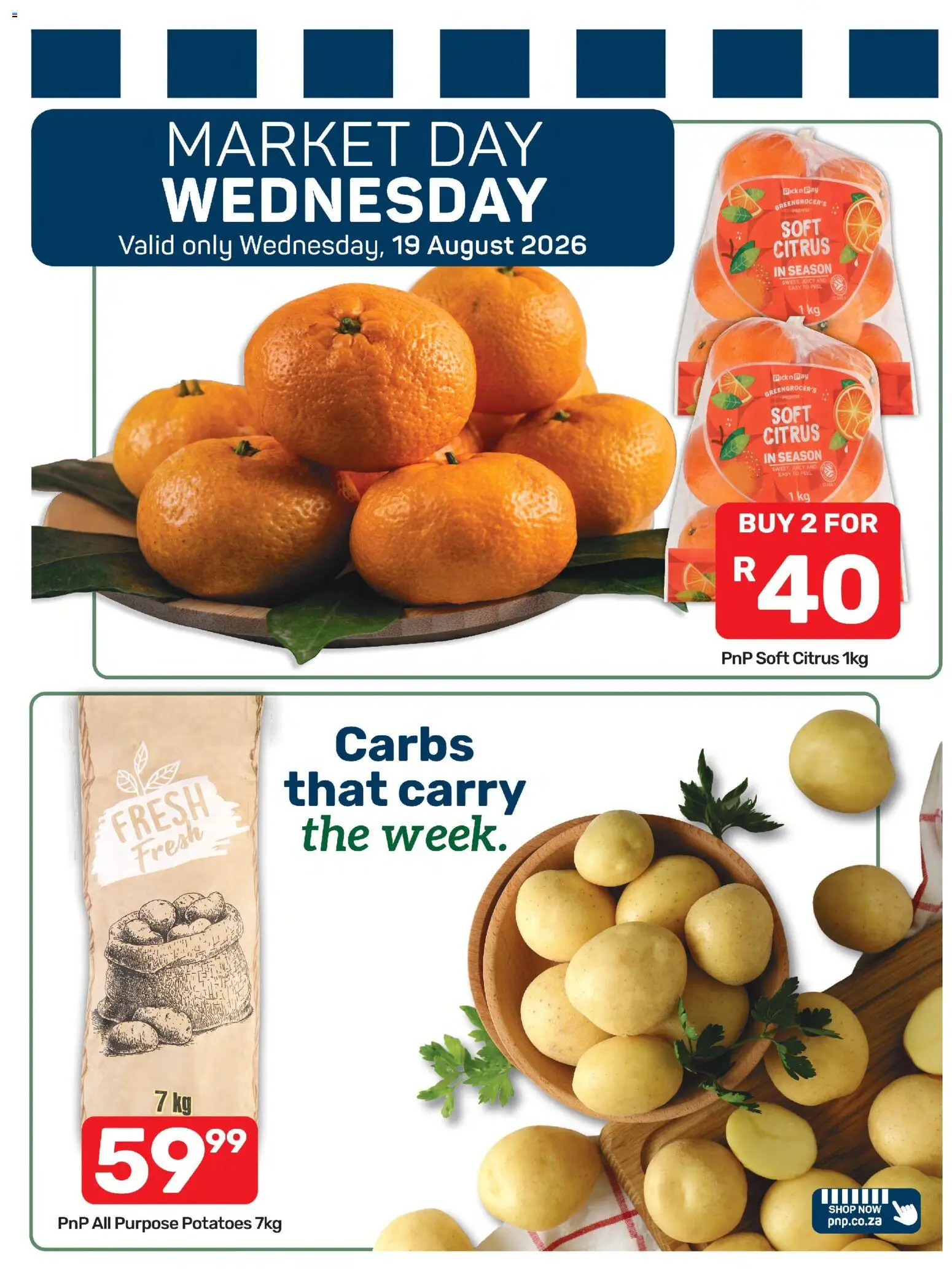 New Pick n Pay catalogue – valid from 17/08/2026 | Page: 7 | Products: Potatoes