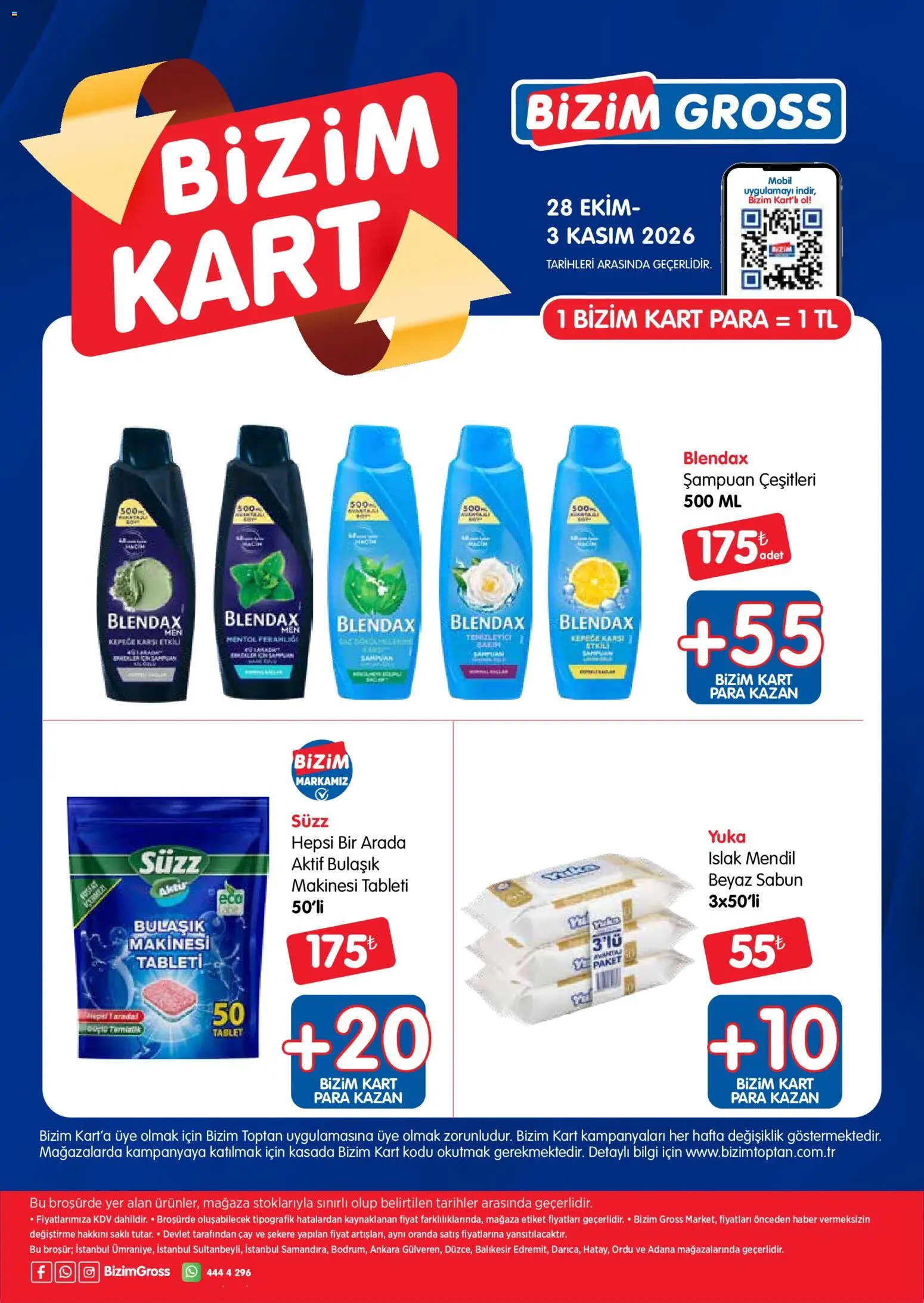 Bizim Toptan - Bizim gross katalog - 28 Ekim 2026 tarihinden itibaren geçerlidir | Sayfa: 5 | Ürünler: Mendil, Şampuan, Tablet, Bulaşık makinesi