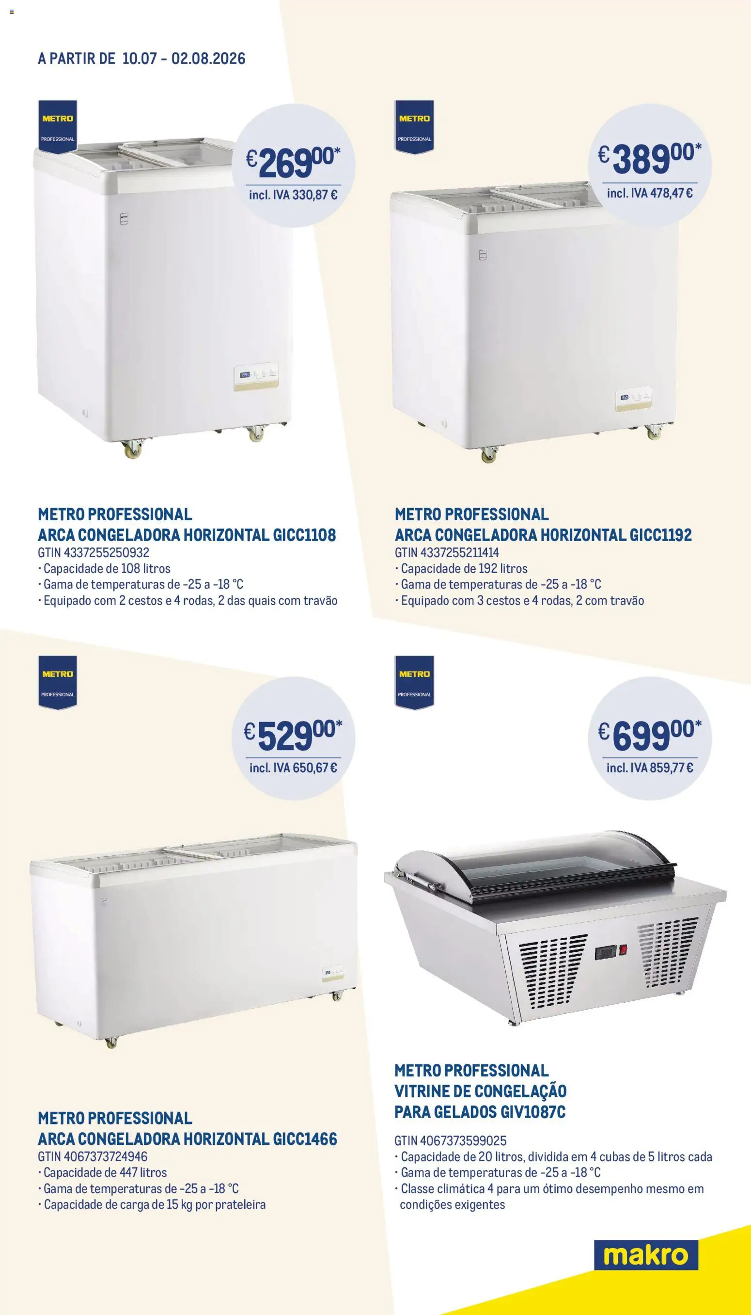 Makro Os indispensáveis para refrescar o seu negócio │ válido de 10/07/2026 | Página: 2 | Produtos: Prateleira