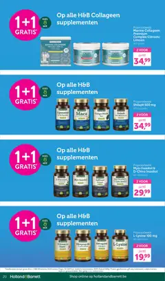 Holland & Barrett Folder / Publicité - Voorbeeld van een folder van Holland & Barrett, geldig van 21/09/2026 | Pagina: 20