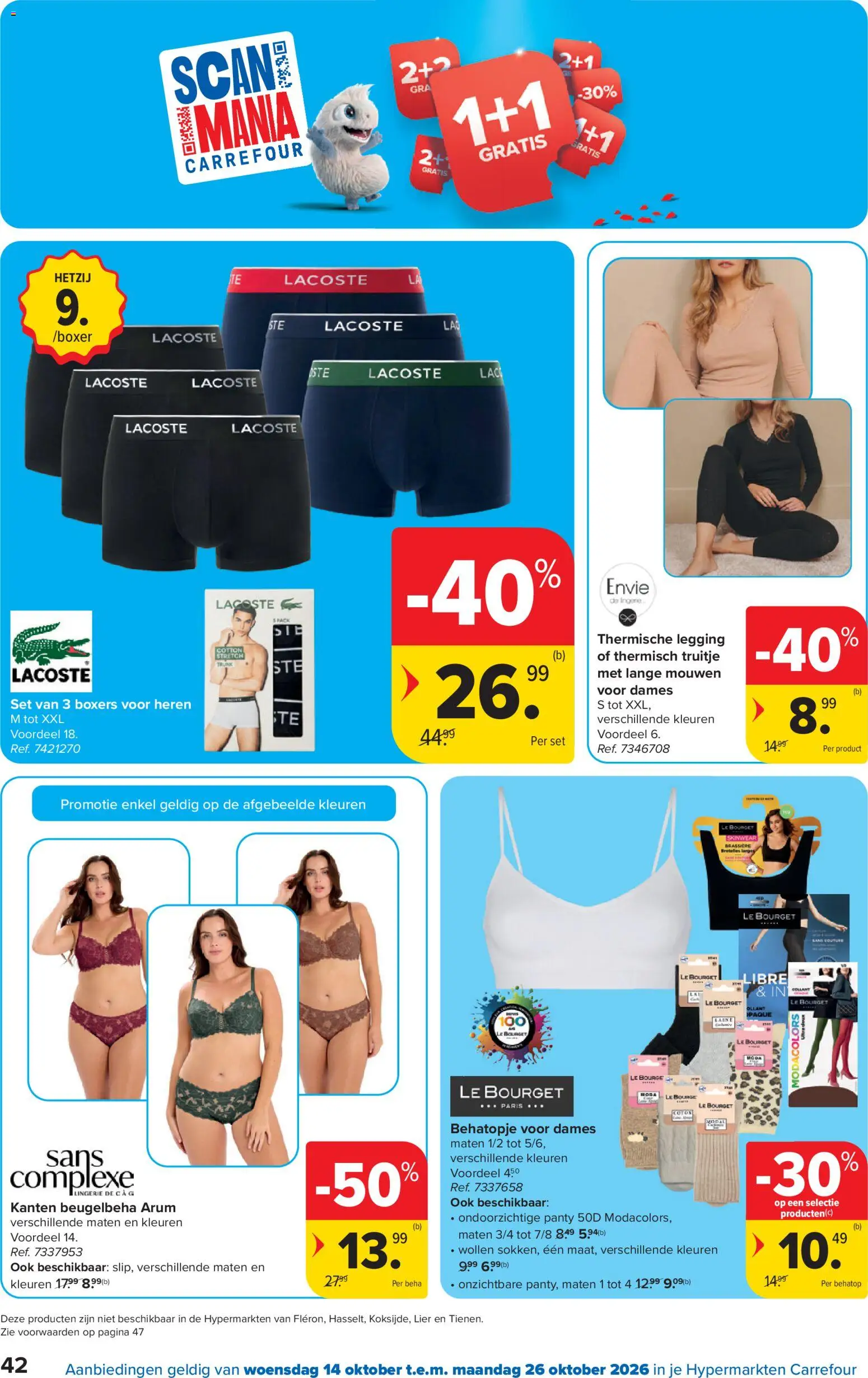 {H1} | Pagina: 42 | Producten: Leggings, Boxers, Panty, Legging