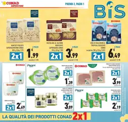 Anteprima del volantino STRACCIATELLA KEFIR PIACERSI CONAD, 2x100 g (€/kg 5,48) valido a partire dal 16.06.2026 | Pagina: 7