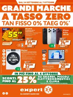 Anteprima del volantino Iperal volantino Expert valido a partire dal 24/09/2026