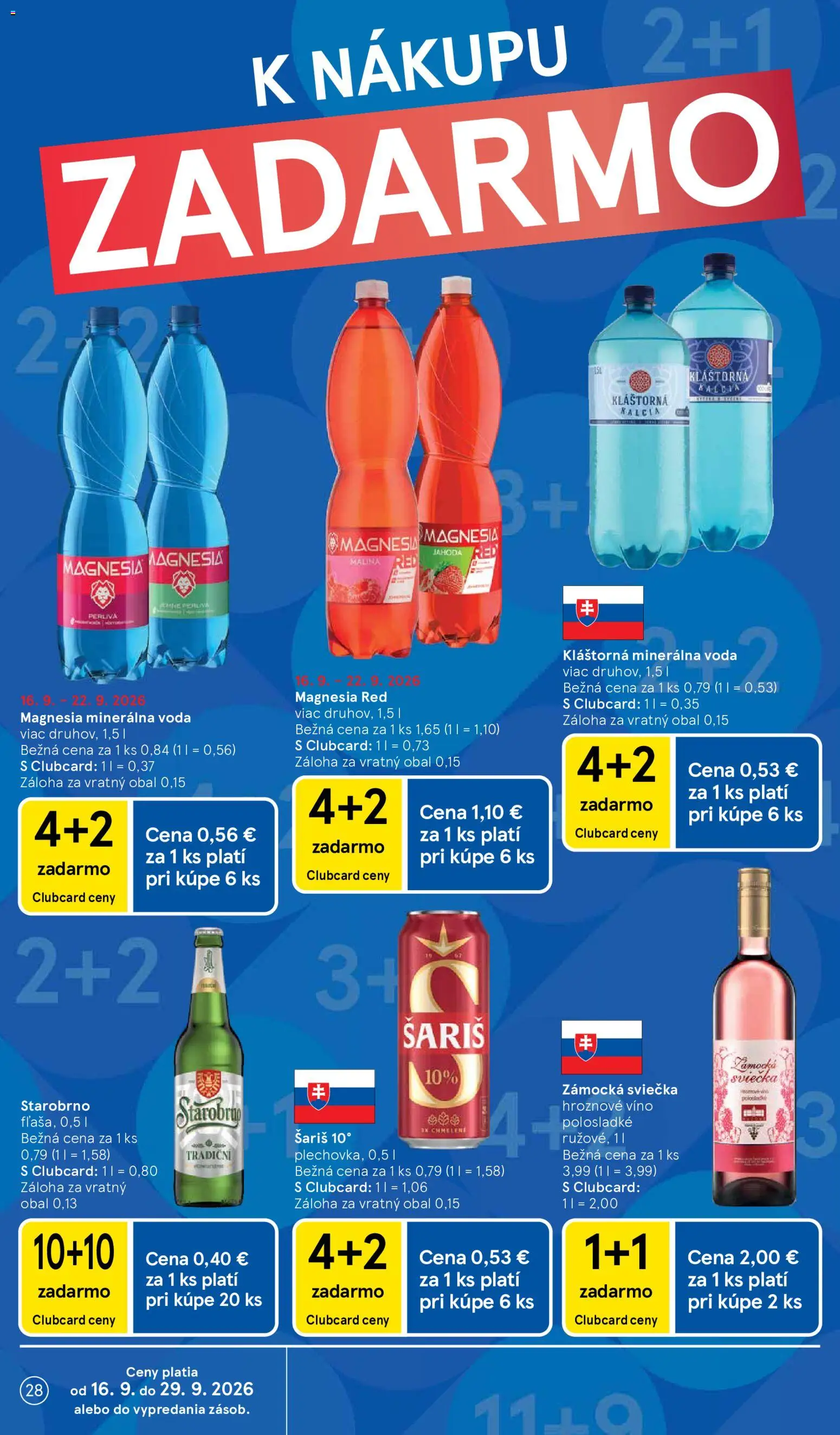 Nové Tesco akcie – leták je platný od 16.09.2026 | Strana: 28