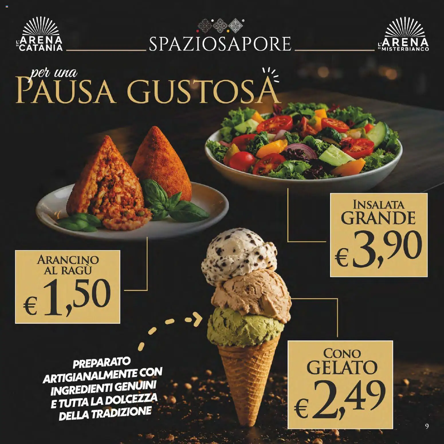 Volantino SuperConveniente del 25/06/2026 | Pagina: 9 | Prodotti: Gelato, Insalata, Ragú