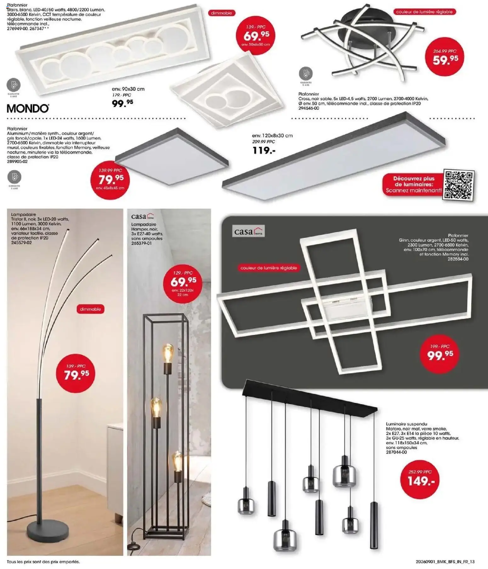 Möbel Martin - Möbel Martin: Offres hebdomadaires à partir du 01/09/2026 - promo en ligne | Page: 13 | Produits: Ampoules, Lampadaire, Interrupteur, Veilleuse