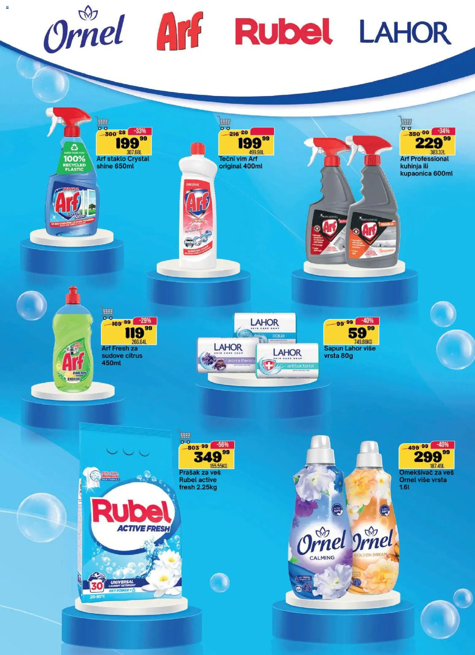 Senta Promet katalog - važi od 06.05.2026 | Strana: 3 | Proizvode: Kuhinja, Sapun, Prašak za veš, Omekšivač za veš