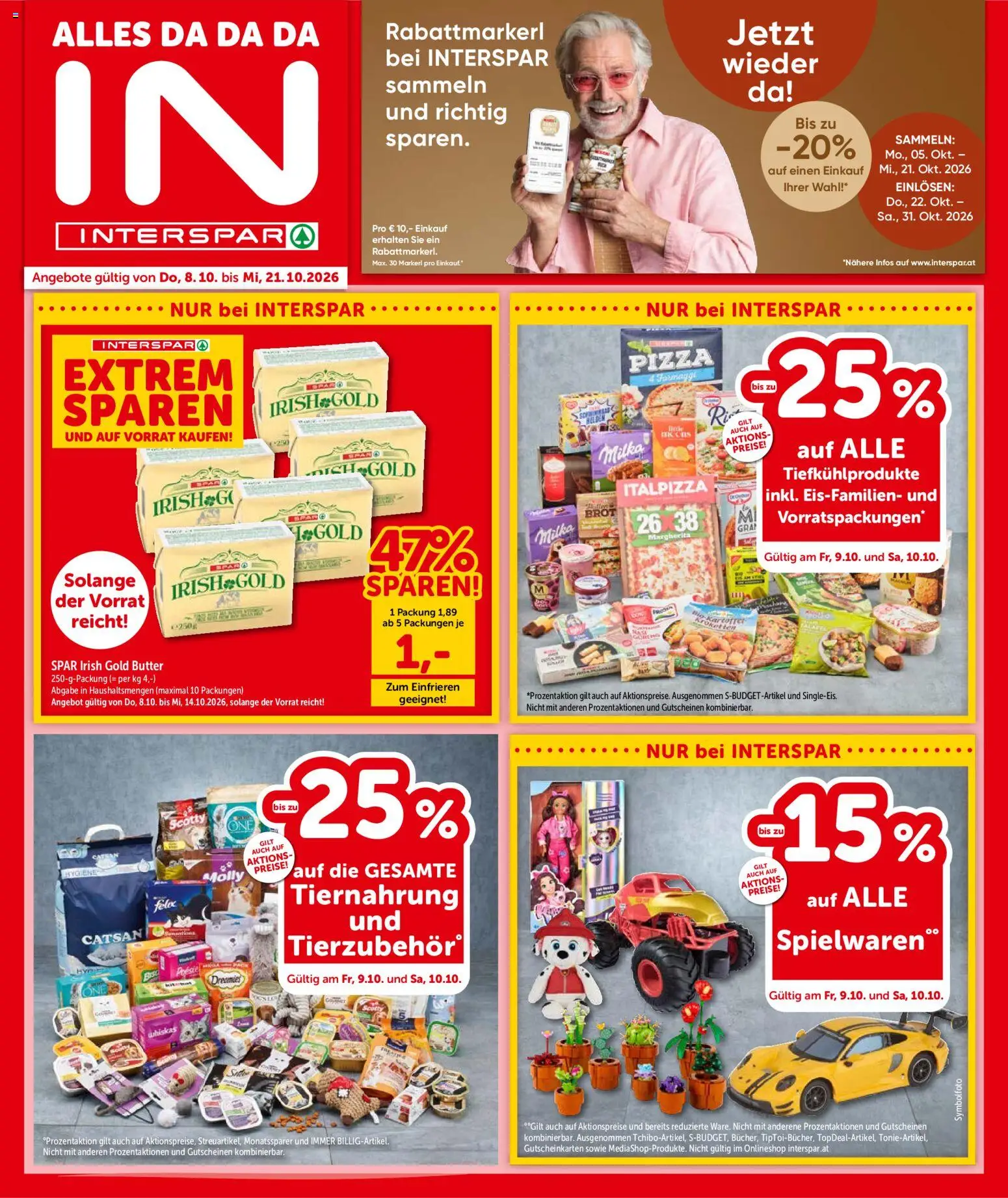 Interspar Flugblatt gültig ab 08.10.2026 | Seite: 1