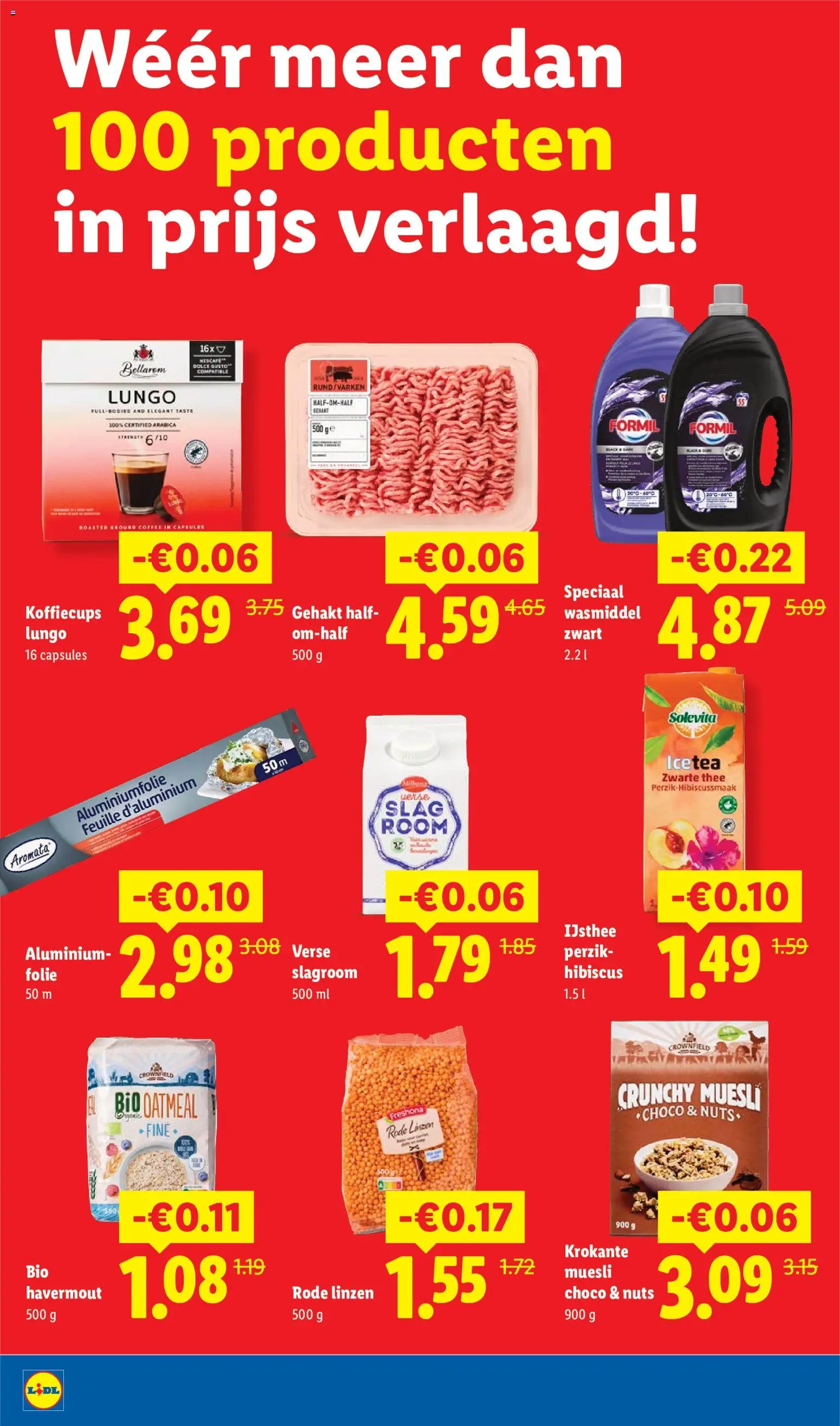 {H1} | Pagina: 37 | Producten: Wasmiddel, Slagroom, Linzen, Folie
