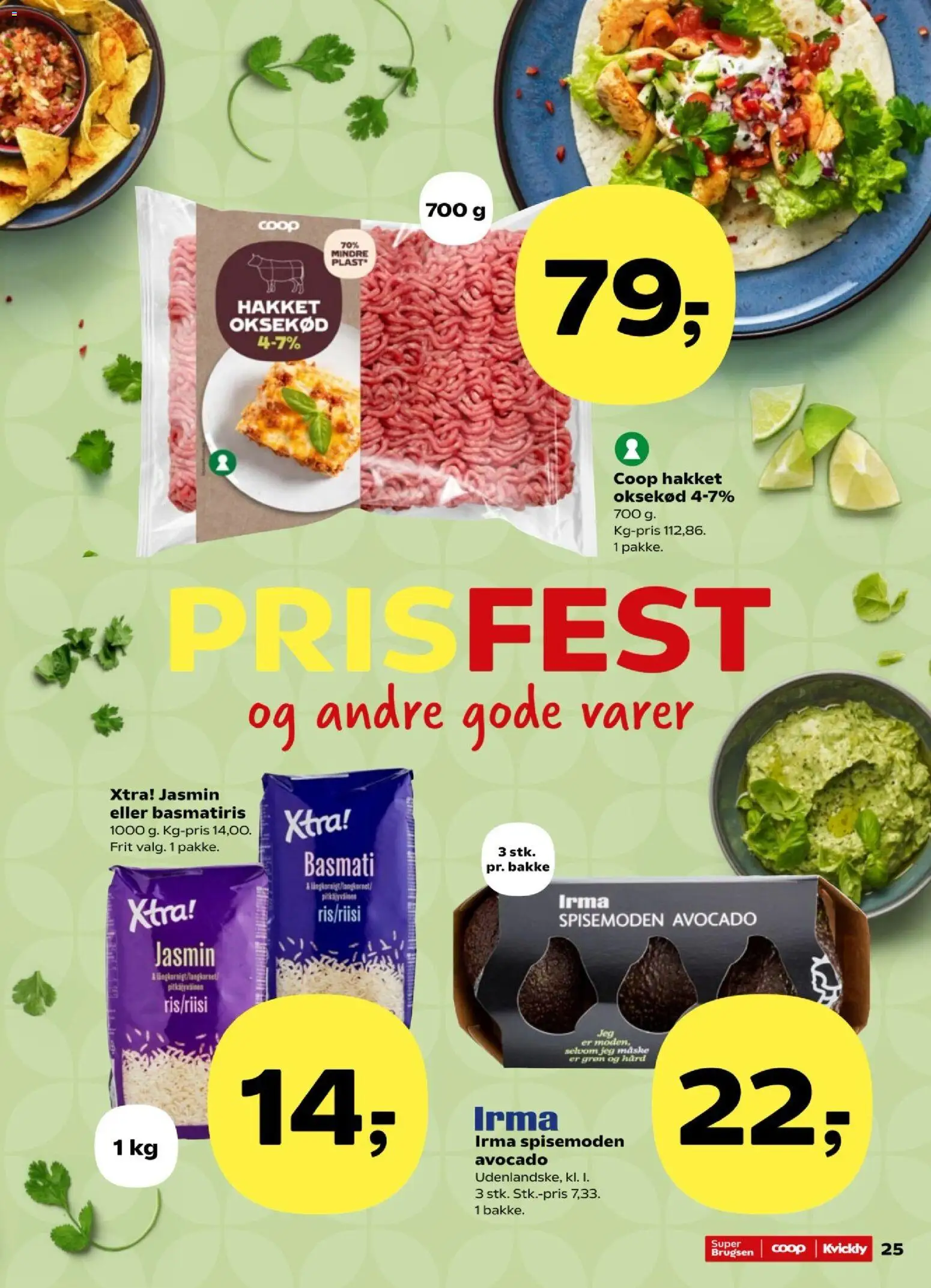 Kvickly tilbudsavis – gyldig fra 07/08/2026 | Side: 27 | Produkter: Maske, Oksekød, Avocado