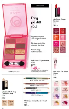 Oriflame erbjudanden 06/26 - Förhandsvisning av reklamblad från butik Oriflame aktuell från 22.04.2026 | Sida: 54