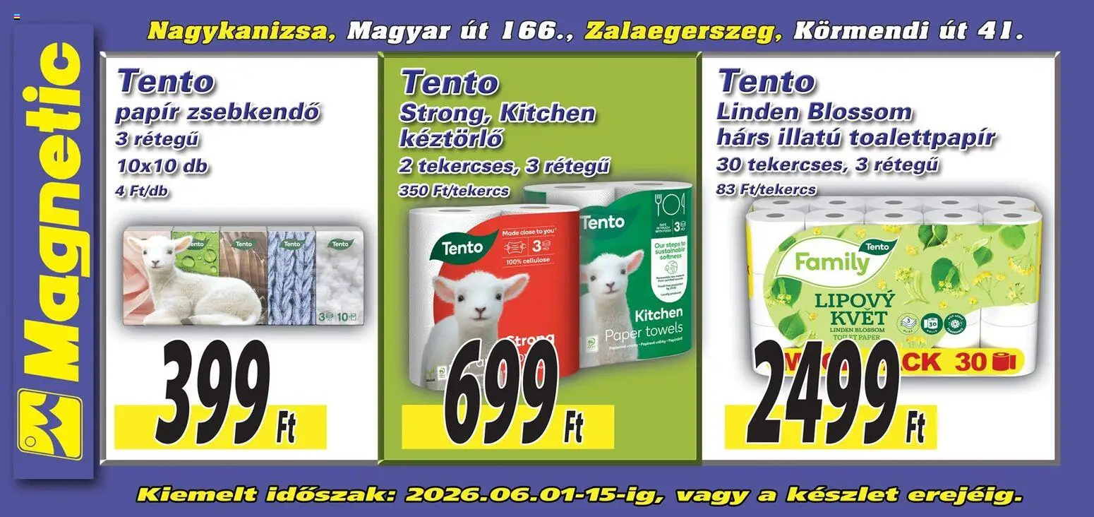 Magnetic akciós ujság - amely érvényes a következő dátumtól: 01.06.2026 | Oldal: 2