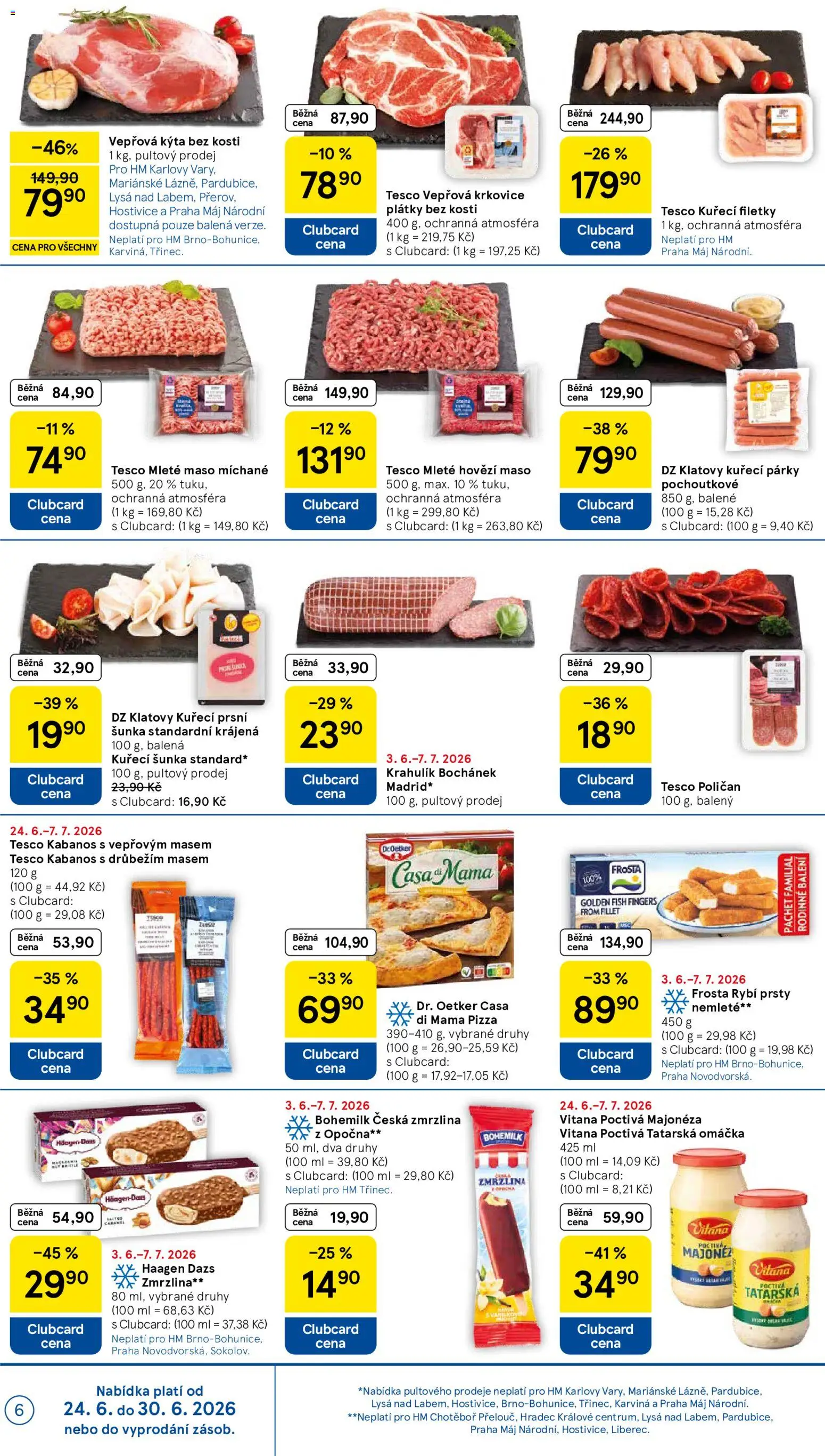 Tesco leták - Hypermarket od 24.06.2026 | Strana: 6
