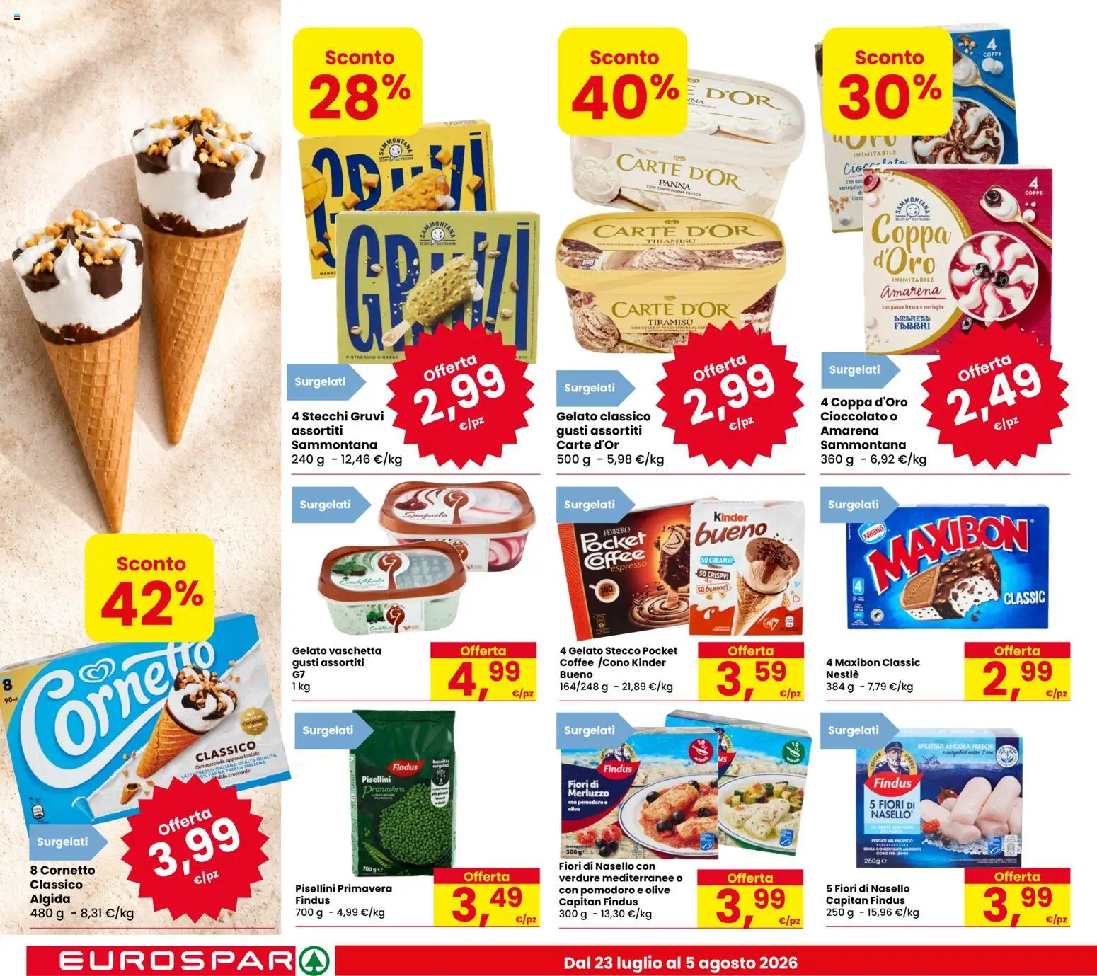 Volantino Eurospar del 23/07/2026 | Pagina: 12