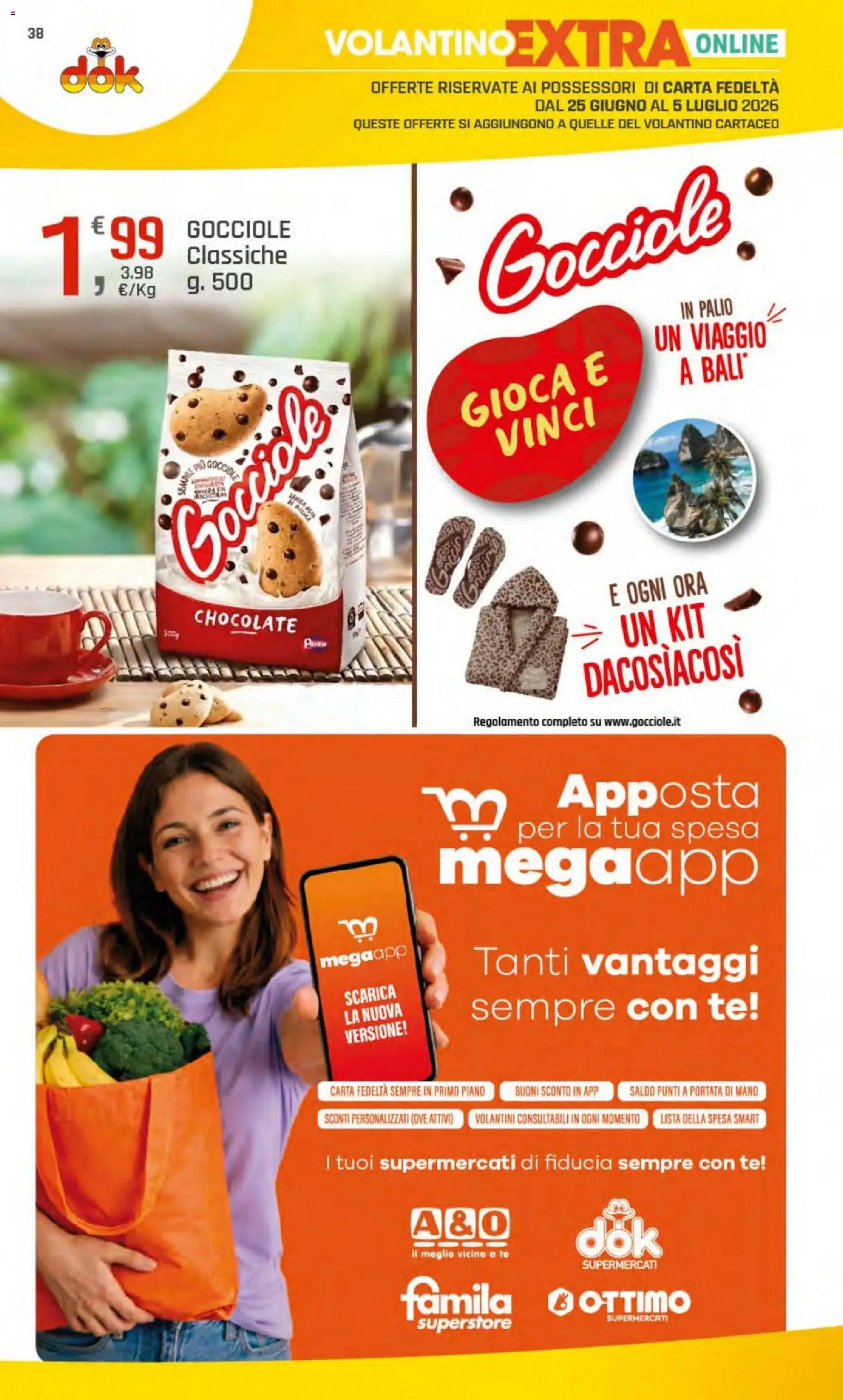 Volantino DOK del 25.06.2026 | Pagina: 38