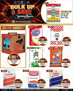 Take n Pay specials catalogue – valid from 27/07/2026 | Page: 26 | Products: Cake, Flour, Maize meal, Milk