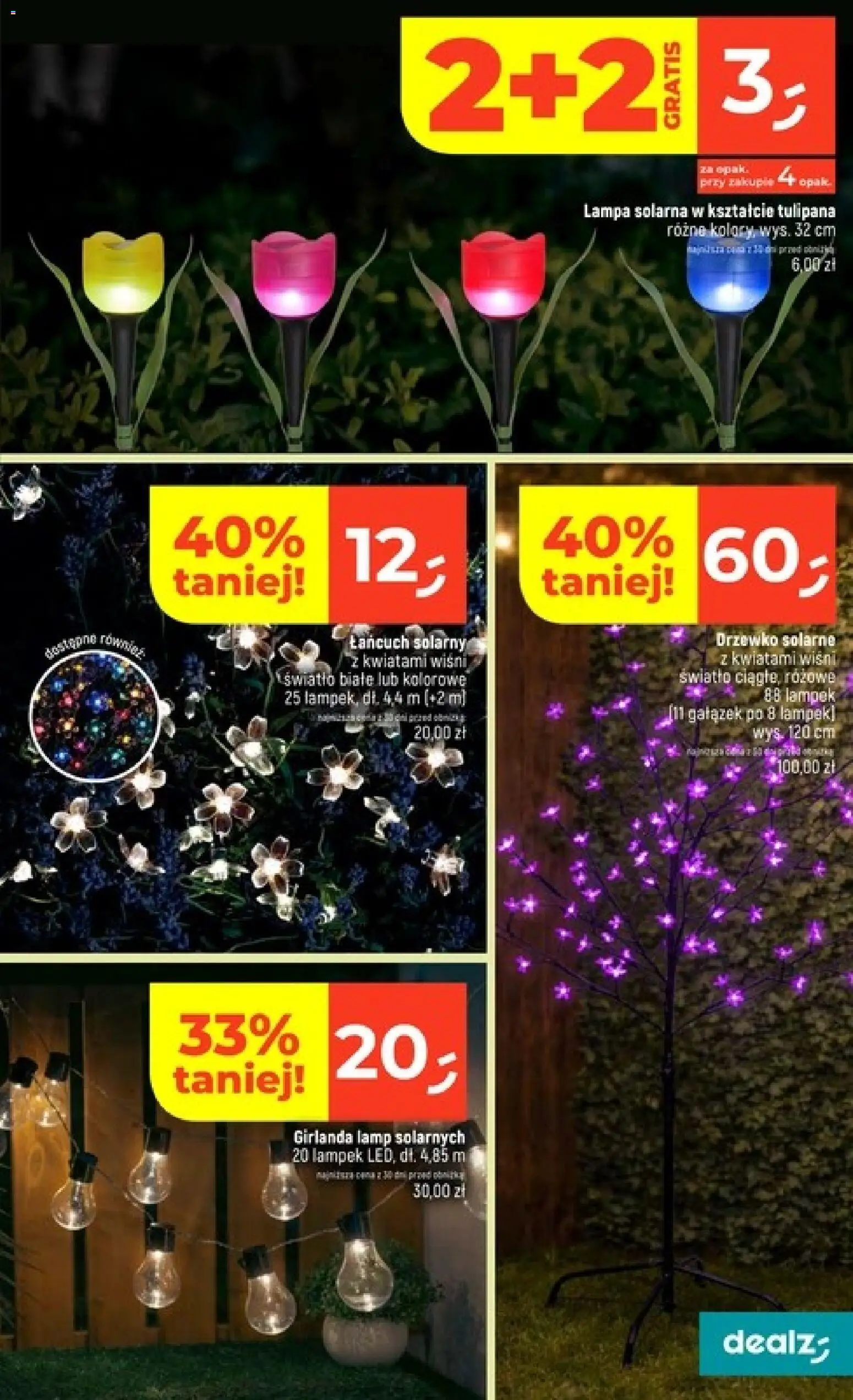 Dealz gazetka od 28.05.2026 | Strona: 33 | Produkty: Lampa solarna, Lampa
