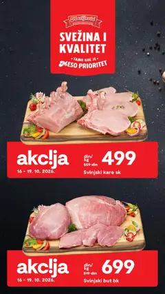 Matijevic katalog - pregled Matijevic kataloga - važi od 01.10.2026 | Strana: 4 | Proizvode: Svinjski kare, Meso, Svinjski but