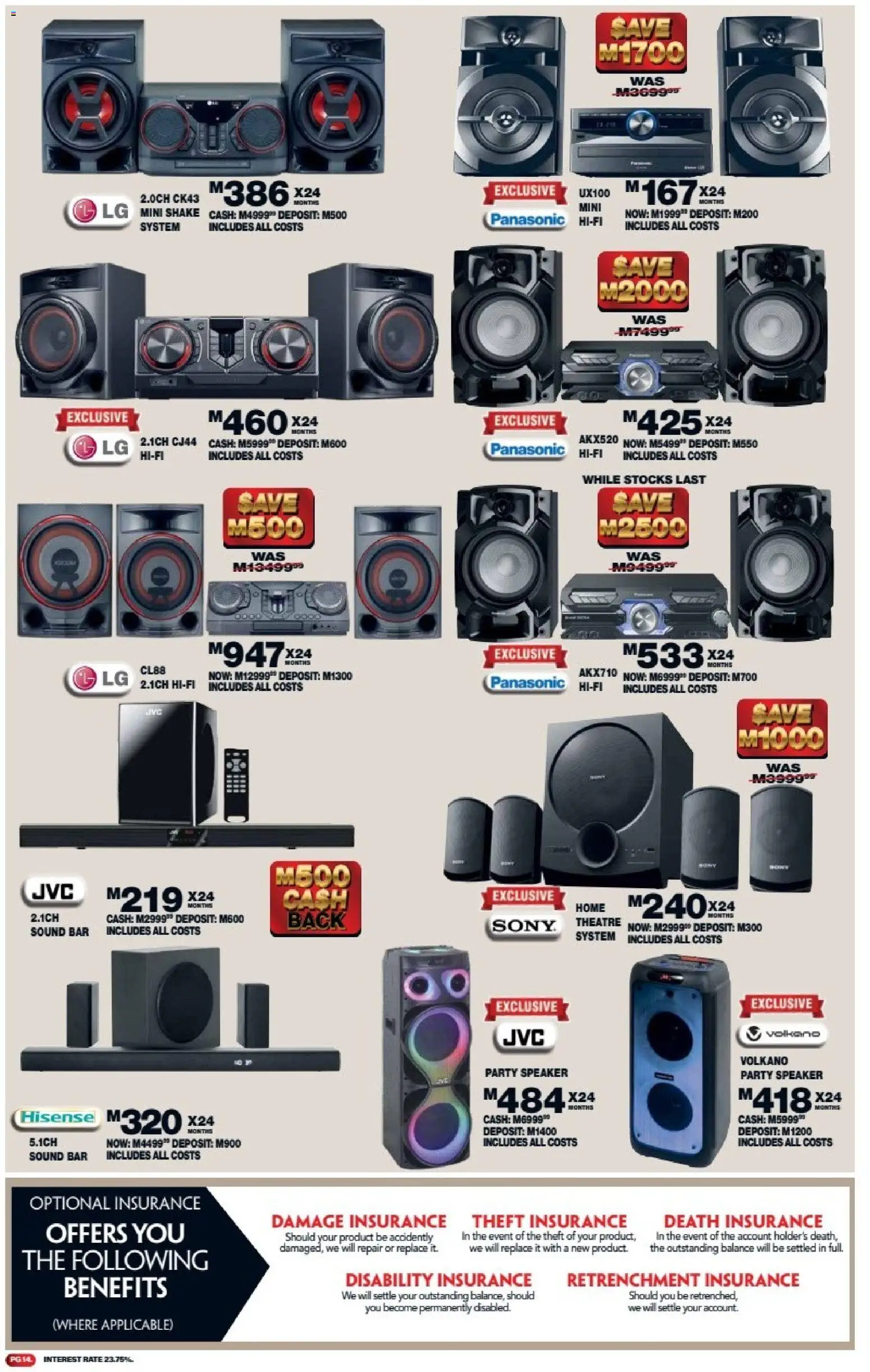 New Lewis Stores catalogue – valid from 11.05.2026 | Page: 14 | Products: Speaker