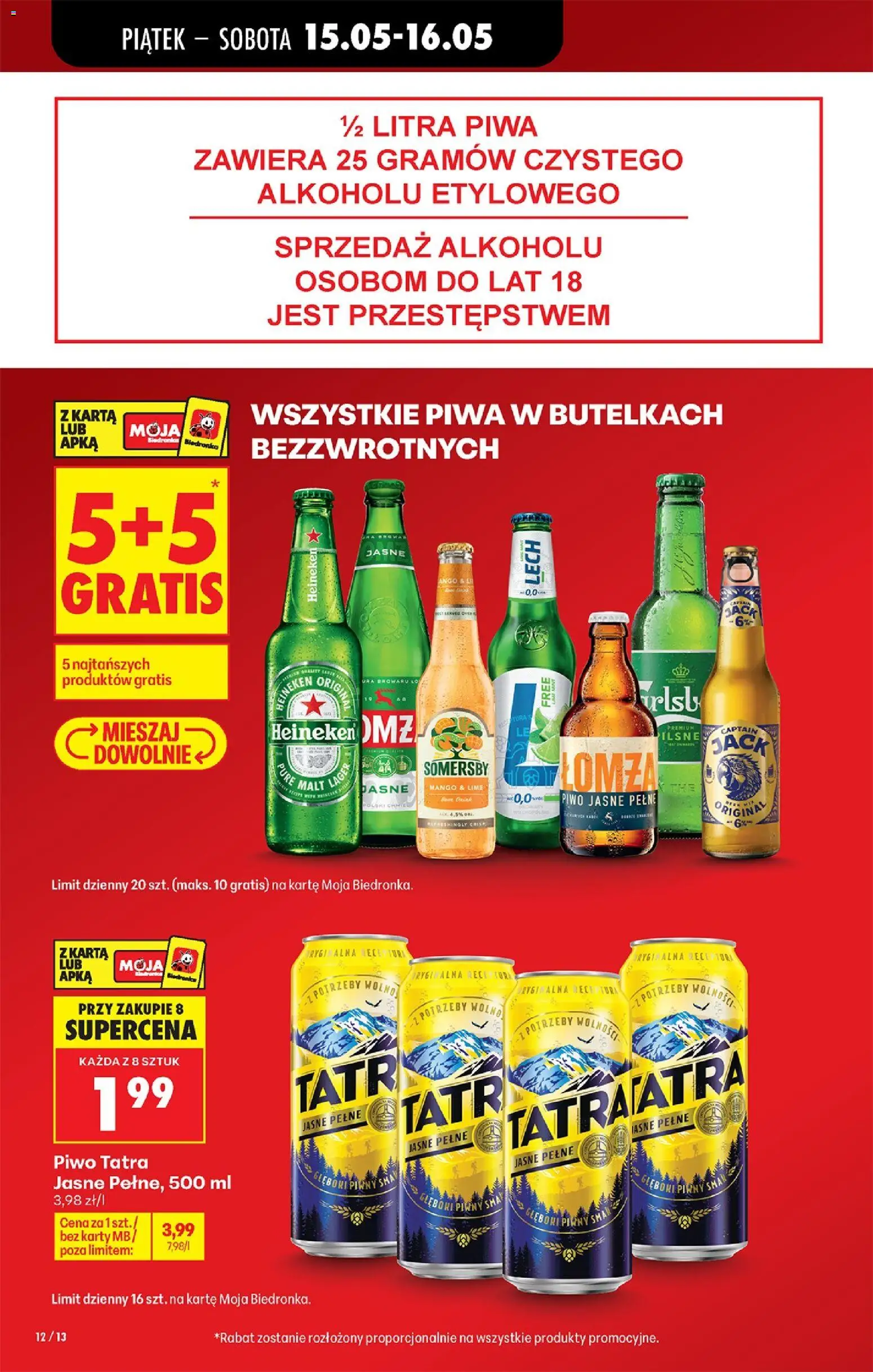 Biedronka gazetka od czwartku od 14.05.2026 | Strona: 12