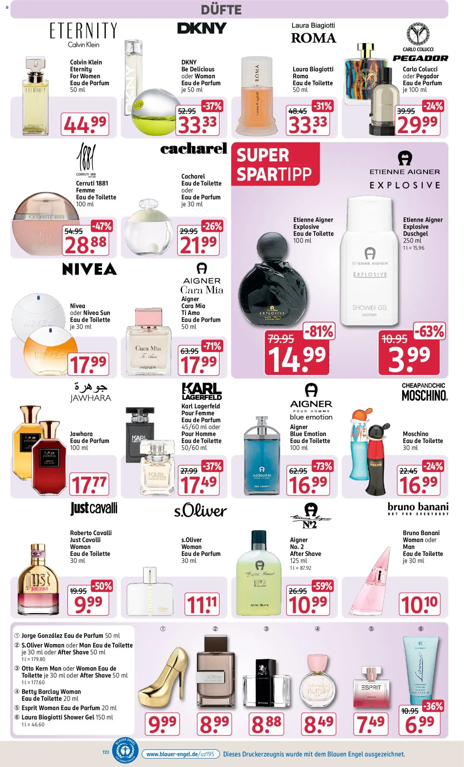 Rossmann Prospekt – gültig ab 10.08.2026 | Seite: 9 | Produkte: Toilette, Parfüm, Eau de Toilette, Eau de Parfum