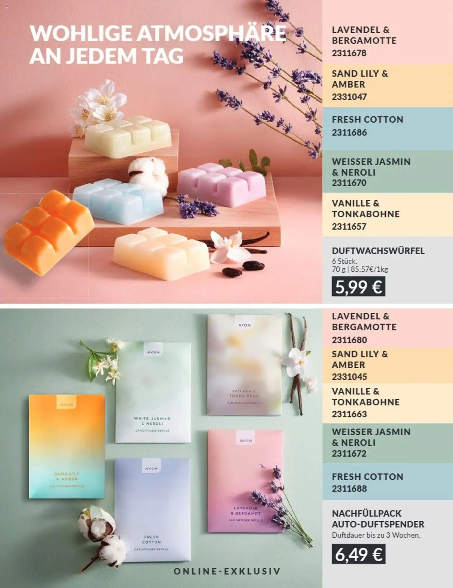 AVON Katalog August 2026 – gültig ab 08.08.2026 | Seite: 200 | Produkte: Vanille, Lavendel