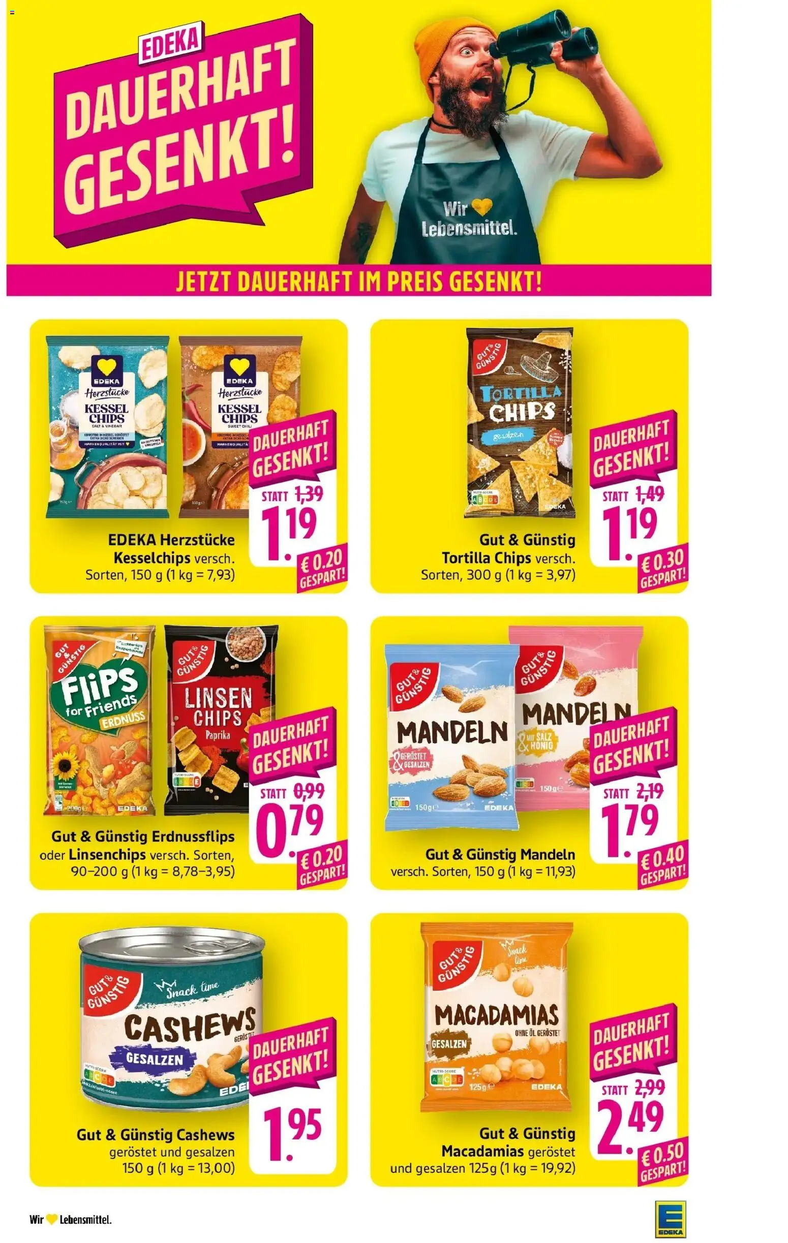 Edeka Prospekt Eislingen (ab 12.10.2026) » Angebote Online | Seite: 41 | Produkte: Öl, Mandeln, Chili, Chips