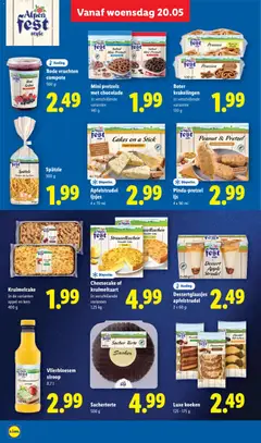 Mini pretzels met chocolade, In verschillende varianten 140 g - Voorbeeld van een folder van Lidl, geldig van 18.05.2026 | Pagina: 32 | Producten: Boter, Chocolade, Pretzel, Cake
