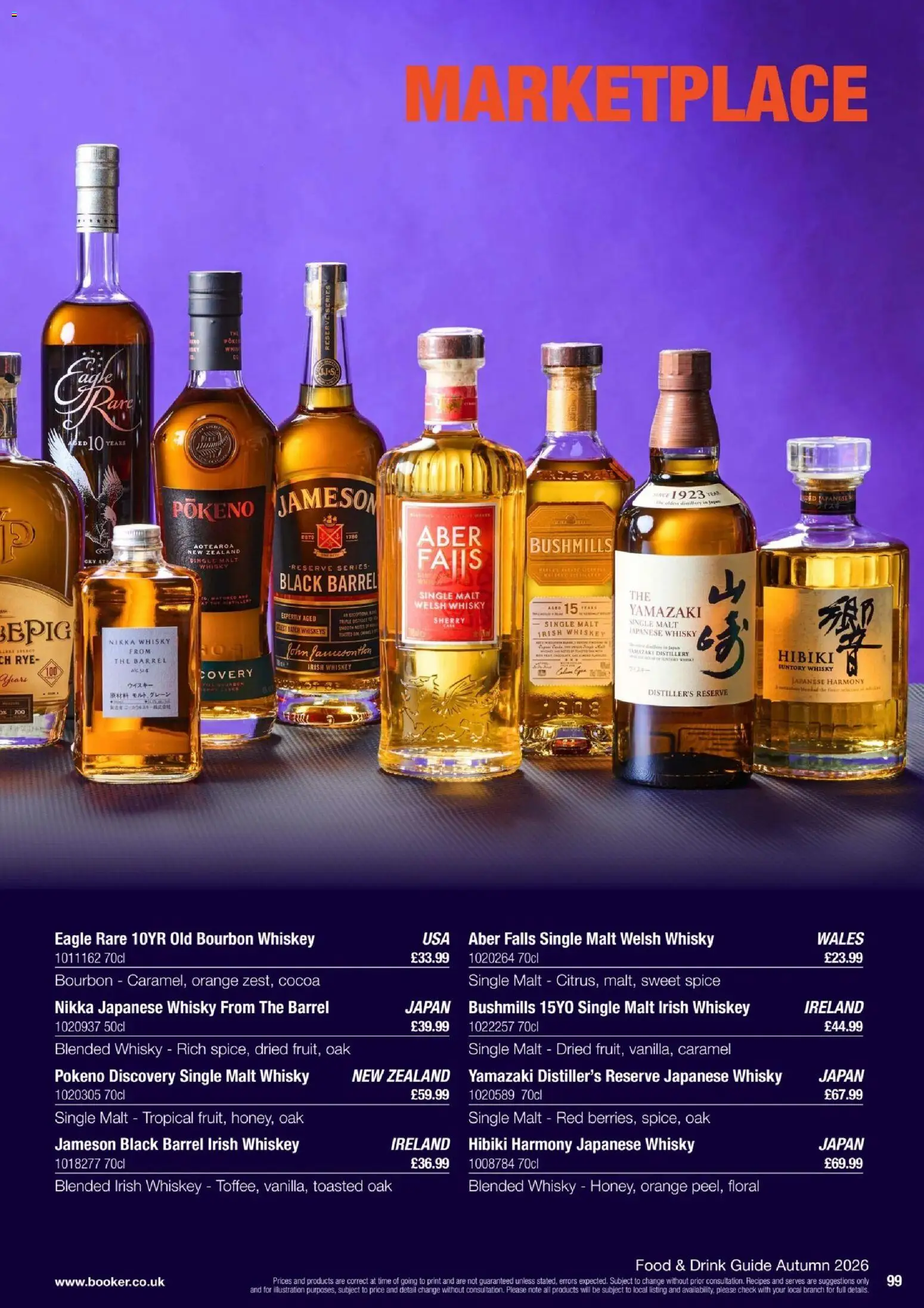 {H1} | Page: 99 | Products: Jameson Black Barrel, Whiskey, Cocoa, Orange