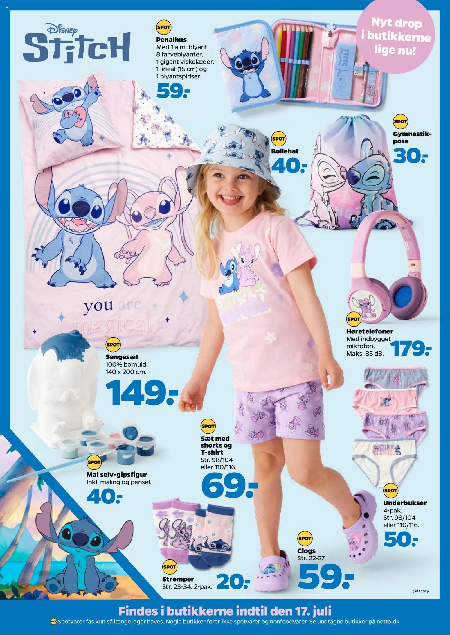 Netto tilbudsavis – gyldig fra 05.06.2026 | Side: 26 | Produkter: Case, T-shirt, Shorts, Strømper