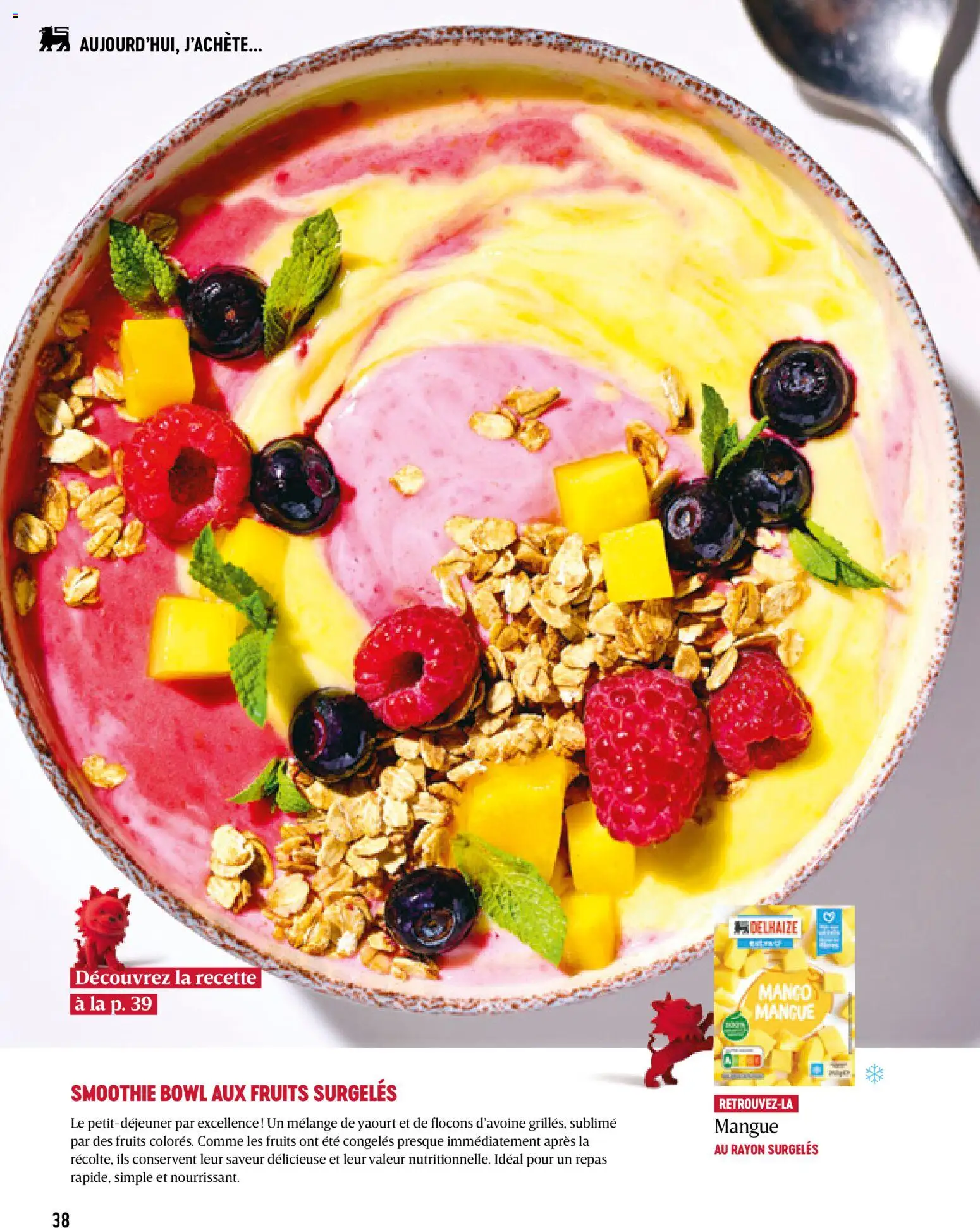 {H1} | Pagina: 38 | Producten: Smoothie, La, Mango